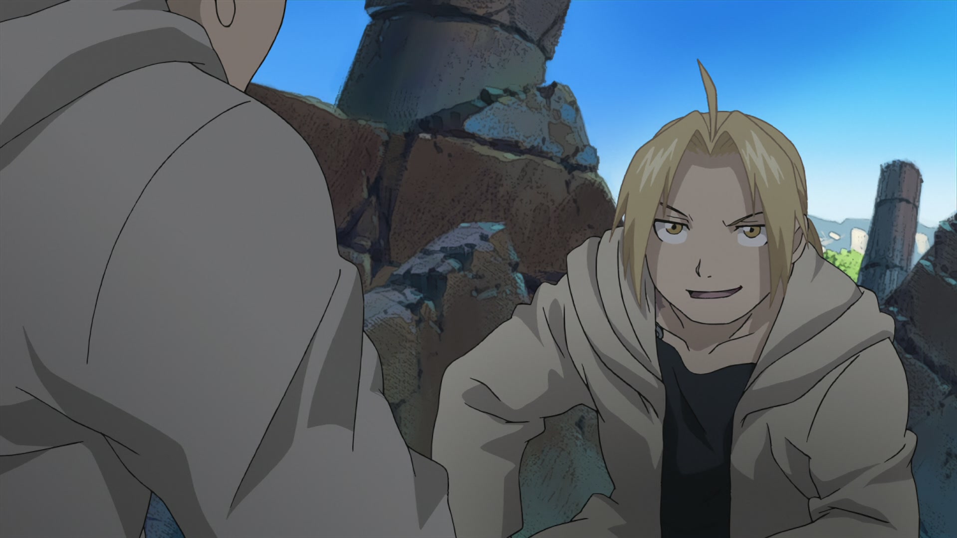 Fullmetal Alchemist: Brotherhood Ep 18: The Arrogant Palm of a Small Human @ 00:09:47