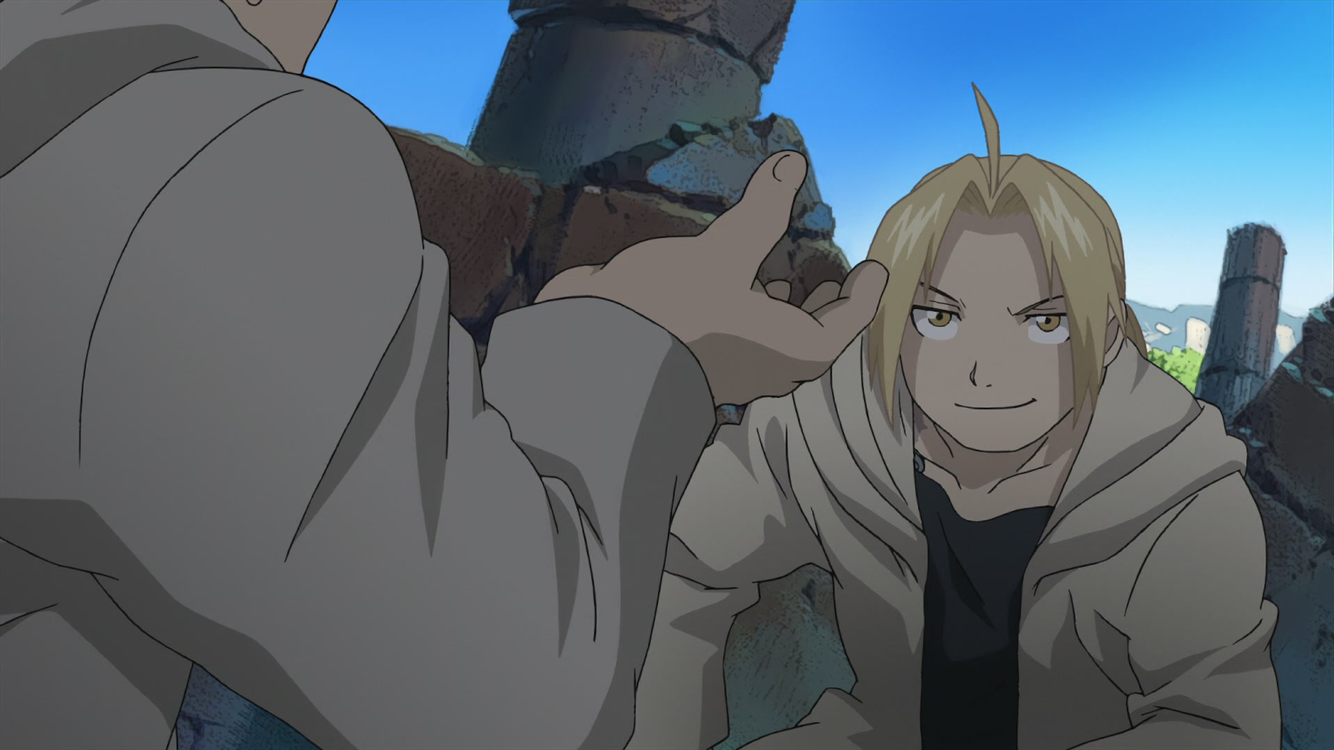 Fullmetal Alchemist: Brotherhood Ep 18: The Arrogant Palm of a Small Human @ 00:09:51