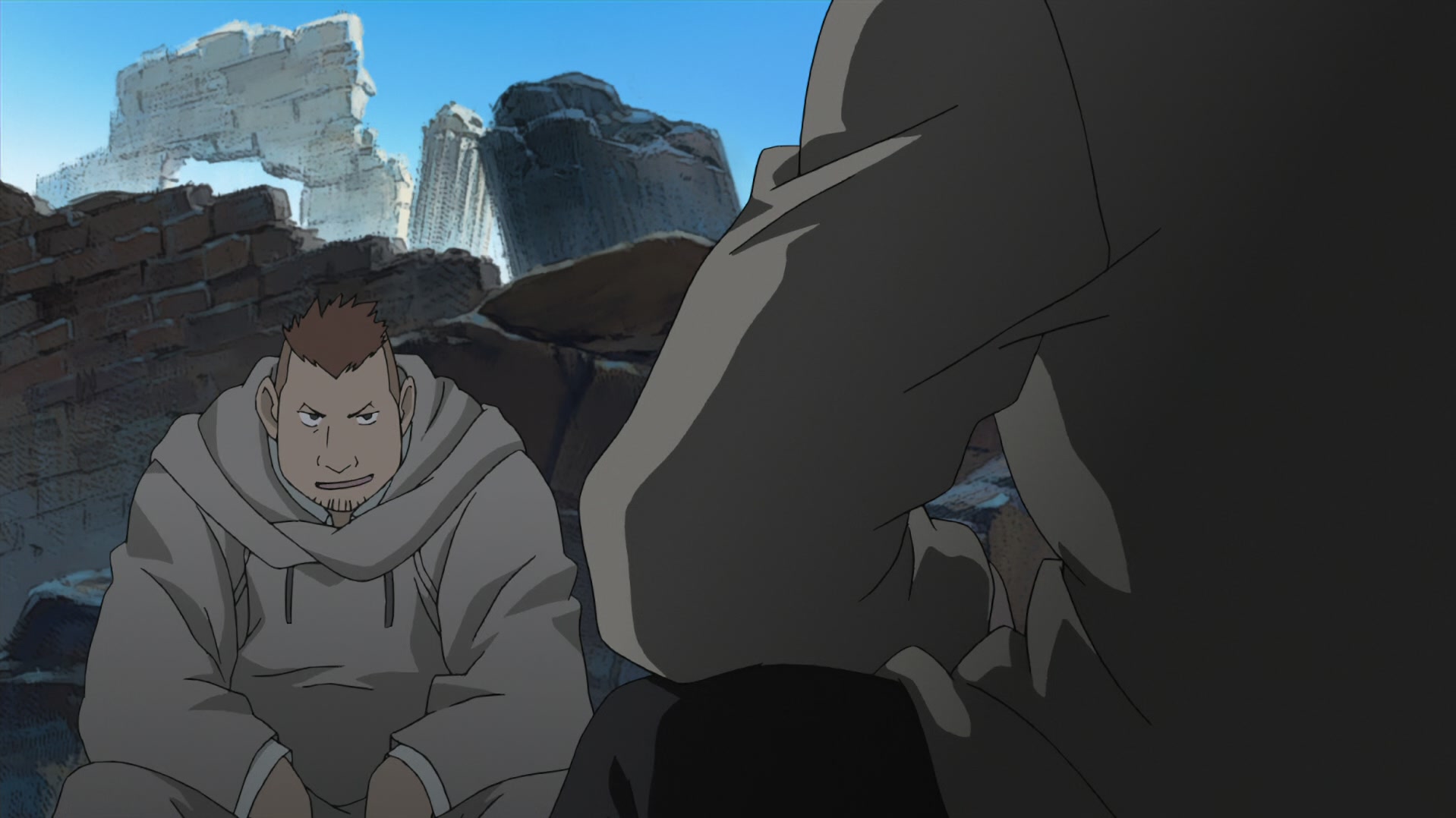 Fullmetal Alchemist: Brotherhood Ep 18: The Arrogant Palm of a Small Human @ 00:10:18
