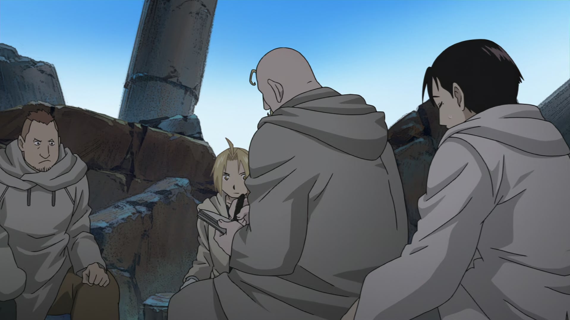 Fullmetal Alchemist: Brotherhood Ep 18: The Arrogant Palm of a Small Human @ 00:11:36