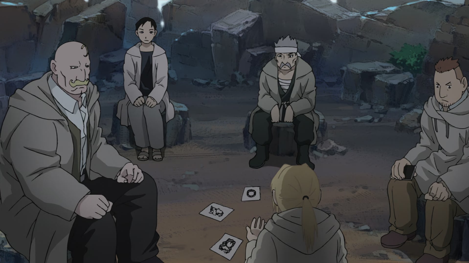 Fullmetal Alchemist: Brotherhood Ep 18: The Arrogant Palm of a Small Human @ 00:12:57