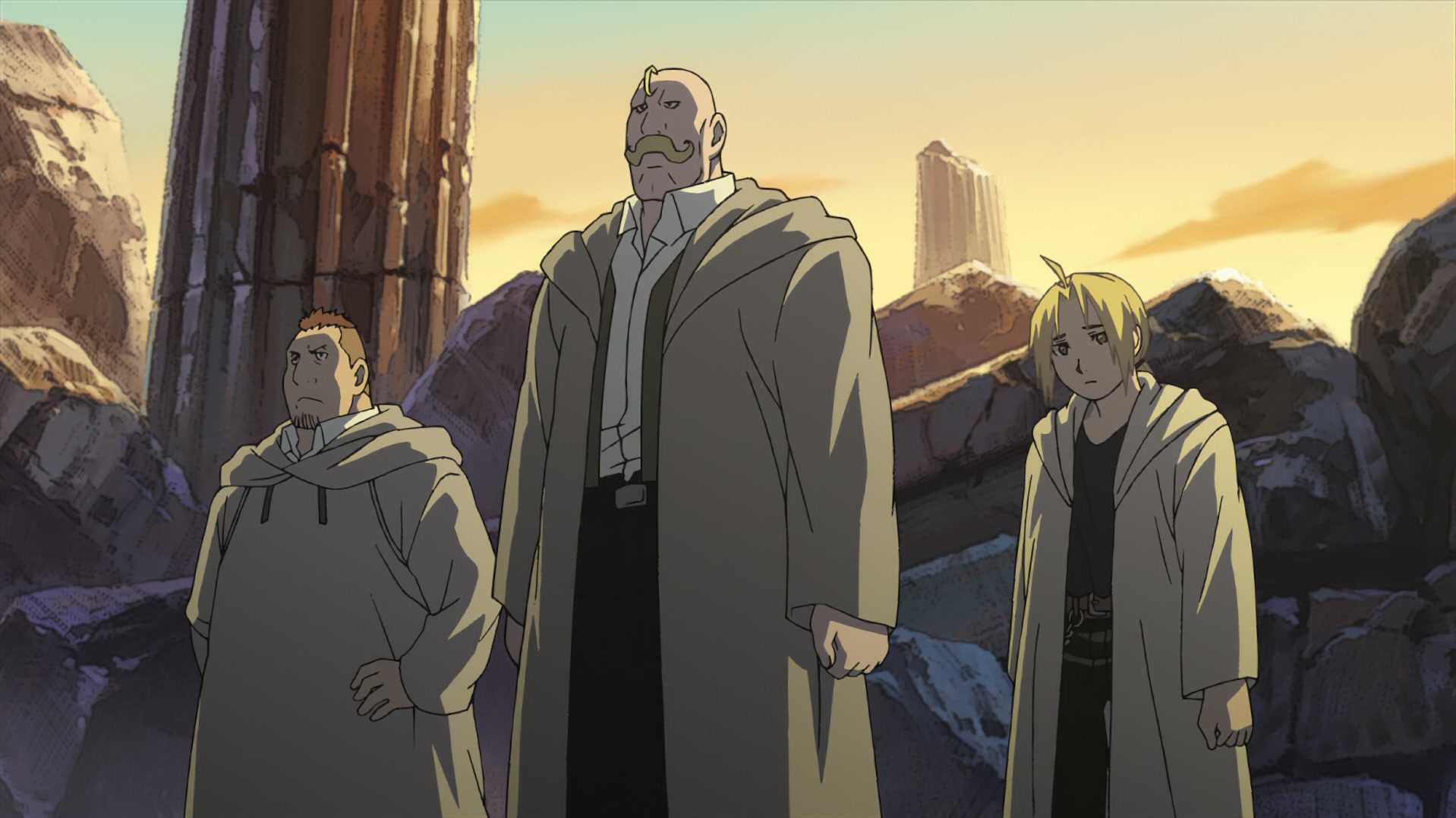 Fullmetal Alchemist: Brotherhood Ep 18: The Arrogant Palm of a Small Human @ 00:13:45