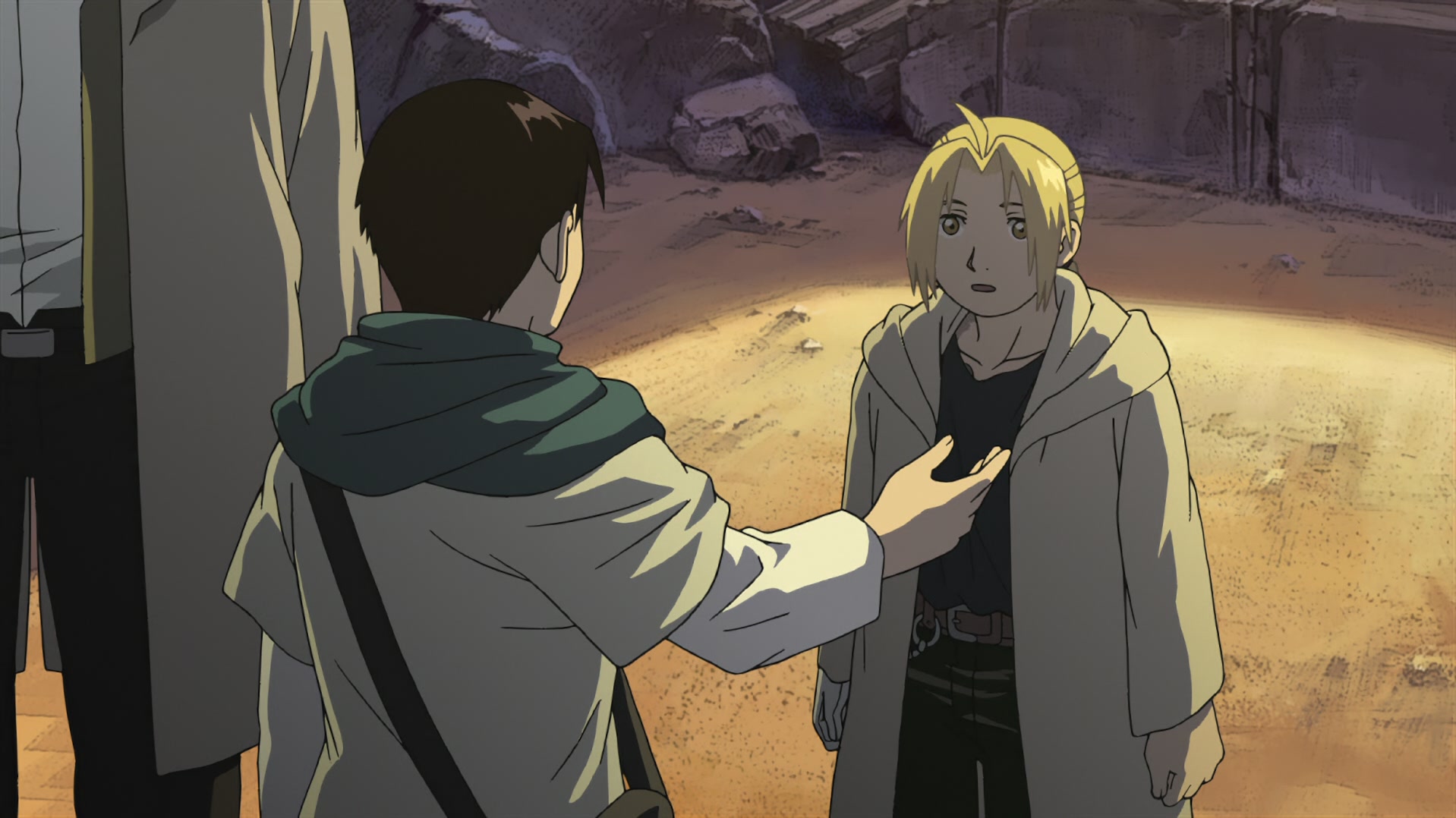 Fullmetal Alchemist: Brotherhood Ep 18: The Arrogant Palm of a Small Human @ 00:14:12