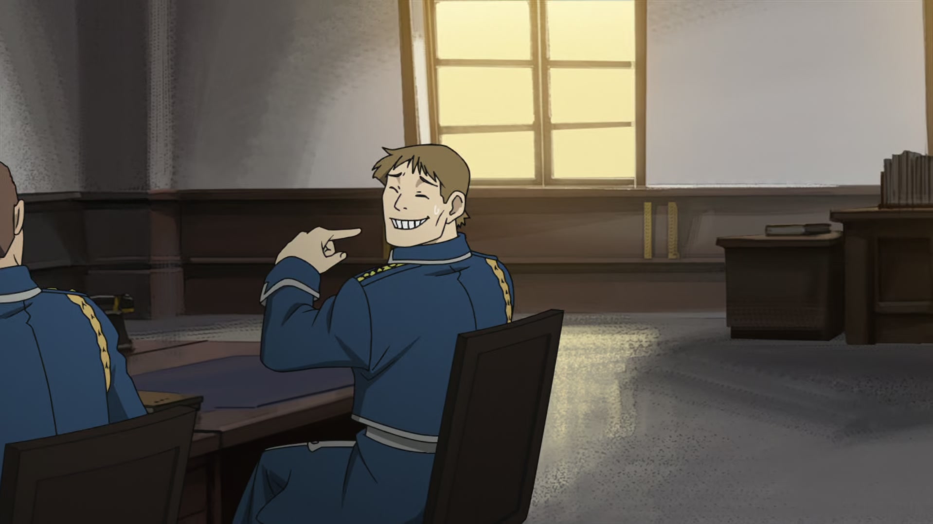 Fullmetal Alchemist: Brotherhood Ep 18: The Arrogant Palm of a Small Human @ 00:15:06