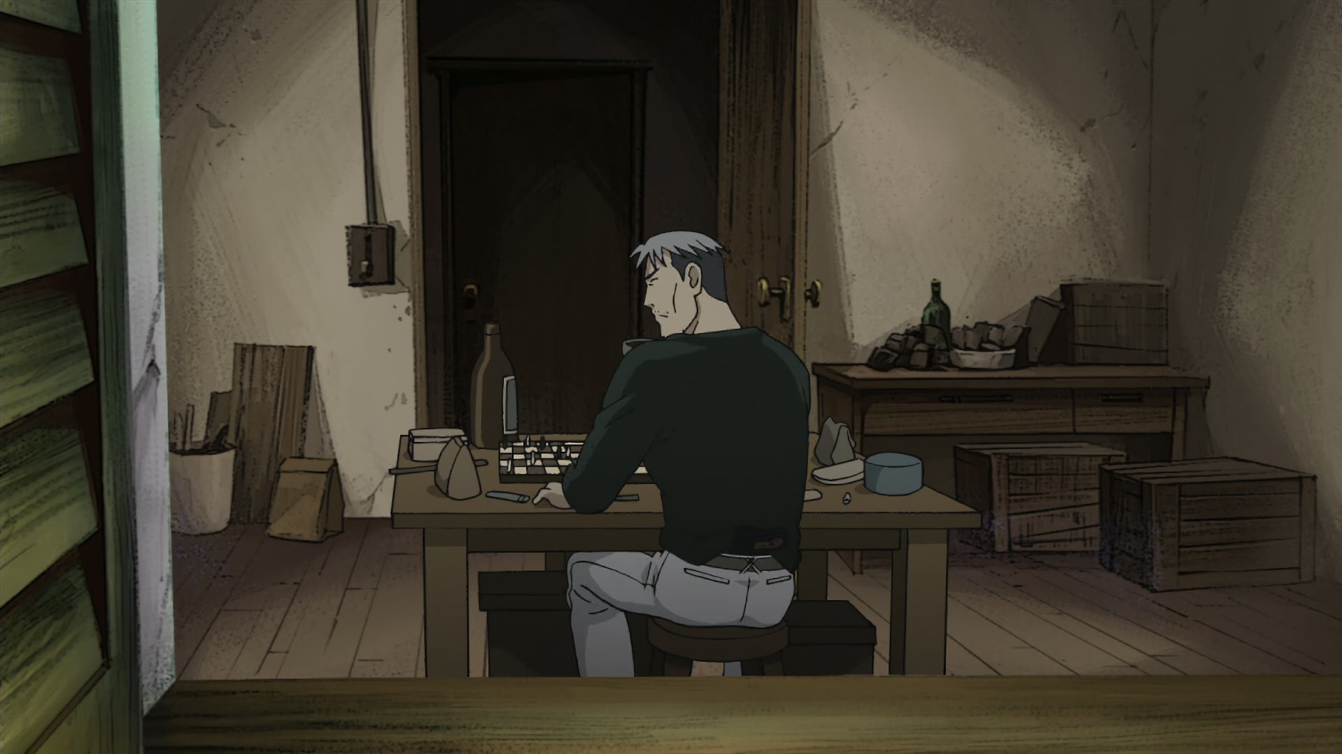 Fullmetal Alchemist: Brotherhood Ep 18: The Arrogant Palm of a Small Human @ 00:15:26