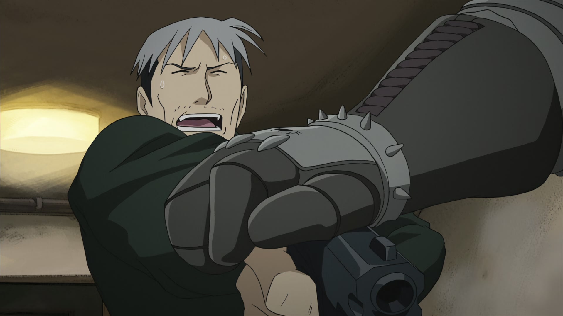 Fullmetal Alchemist: Brotherhood Ep 18: The Arrogant Palm of a Small Human @ 00:15:36