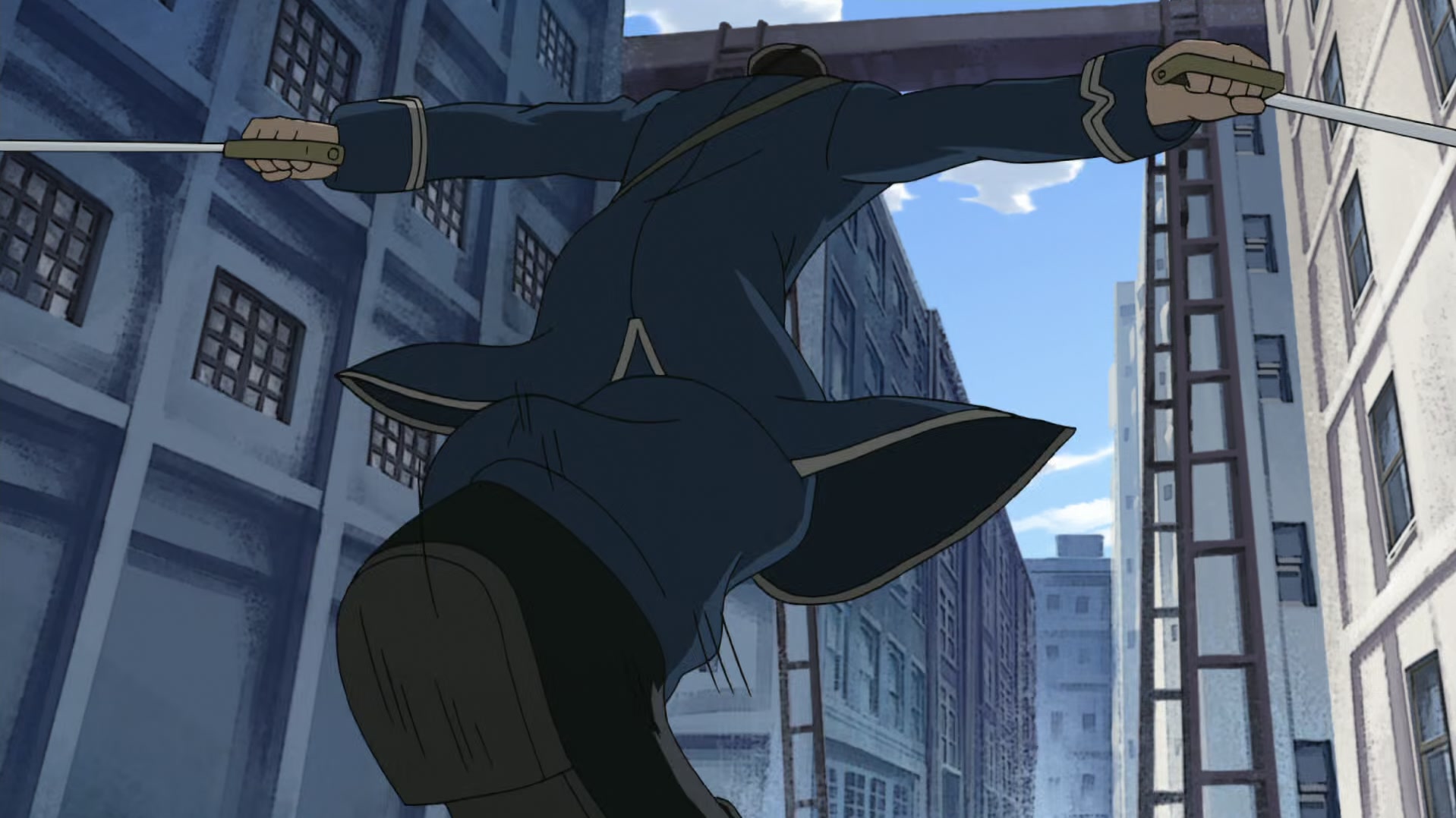 Fullmetal Alchemist: Brotherhood Ep 22: Backs in the Distance @ 00:01:56