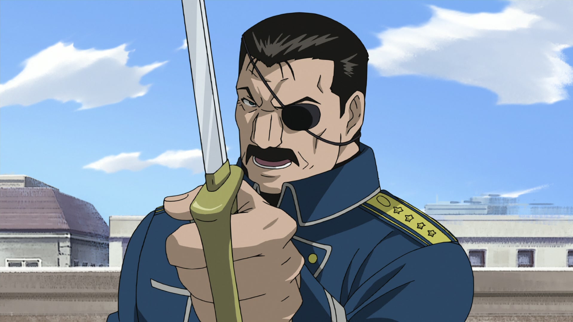 Fullmetal Alchemist: Brotherhood Ep 22: Backs in the Distance @ 00:02:34
