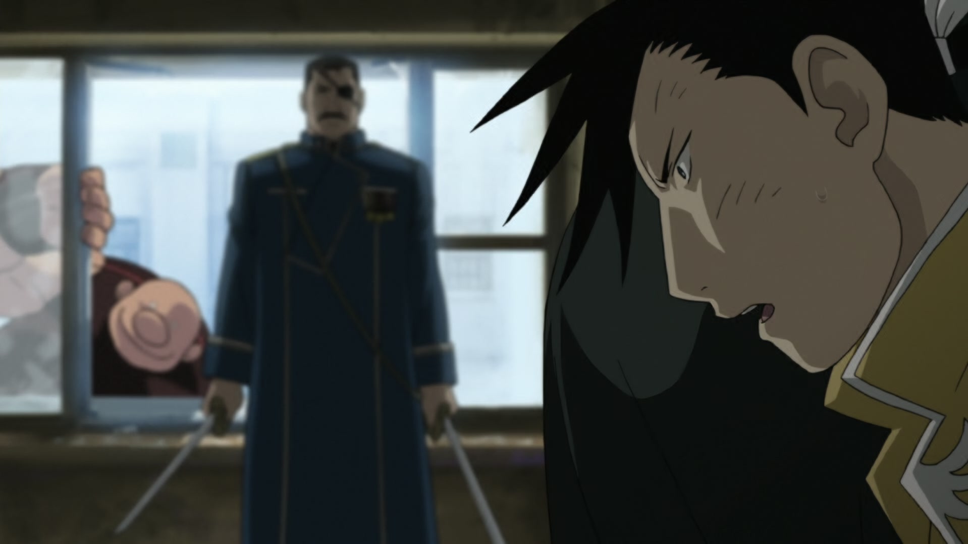 Fullmetal Alchemist: Brotherhood Ep 22: Backs in the Distance @ 00:03:04