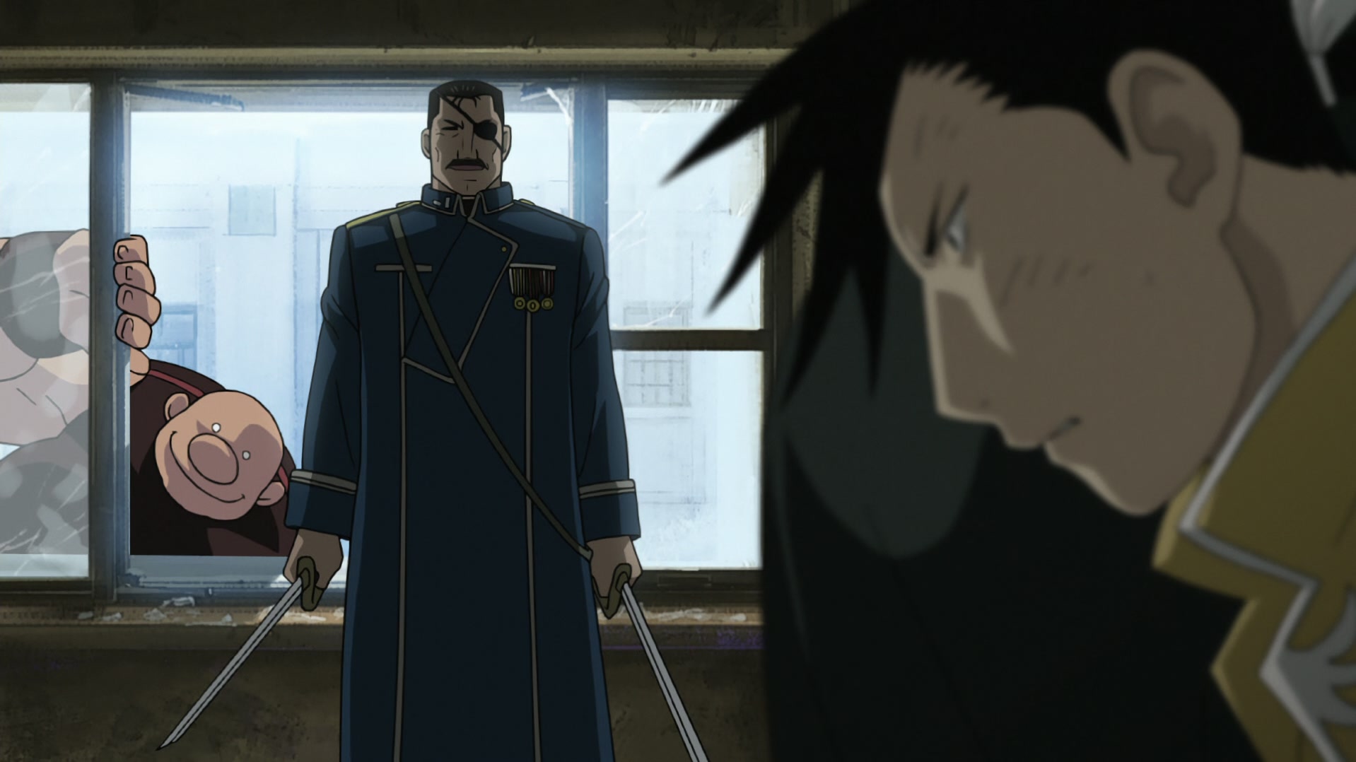 Fullmetal Alchemist: Brotherhood Ep 22: Backs in the Distance @ 00:03:08