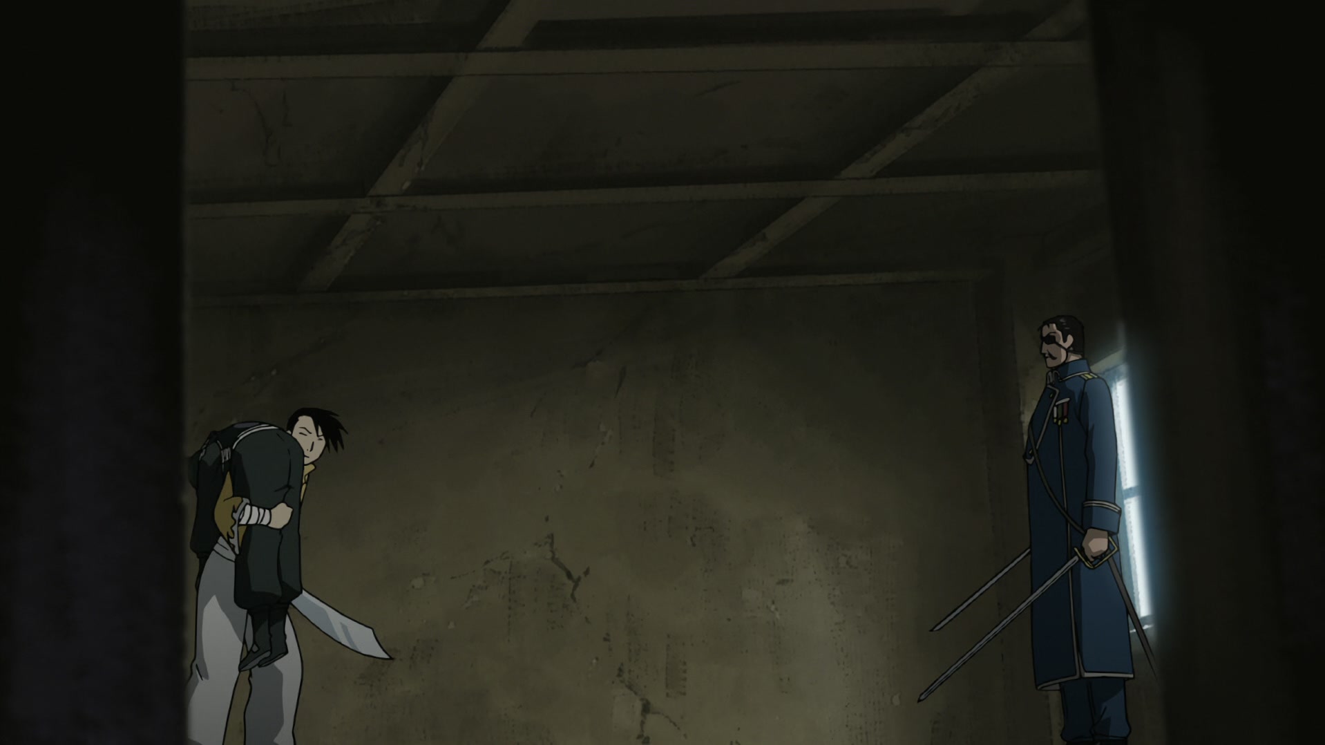 Fullmetal Alchemist: Brotherhood Ep 22: Backs in the Distance @ 00:03:18