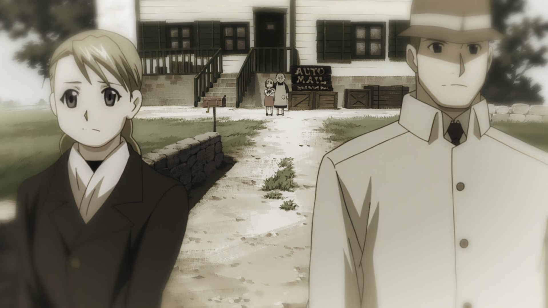 Fullmetal Alchemist: Brotherhood Ep 22: Backs in the Distance @ 00:04:40