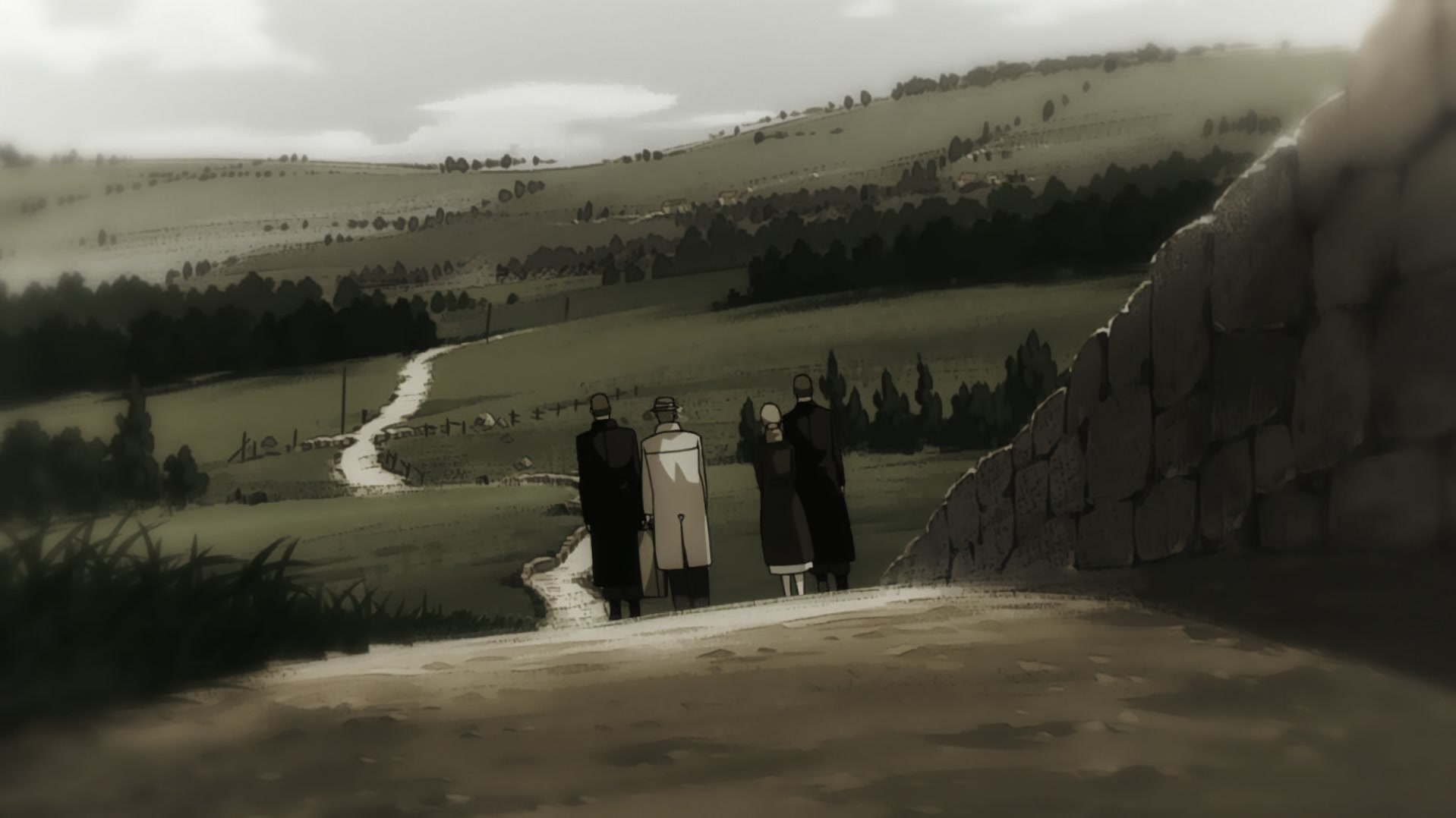 Fullmetal Alchemist: Brotherhood Ep 22: Backs in the Distance @ 00:04:43