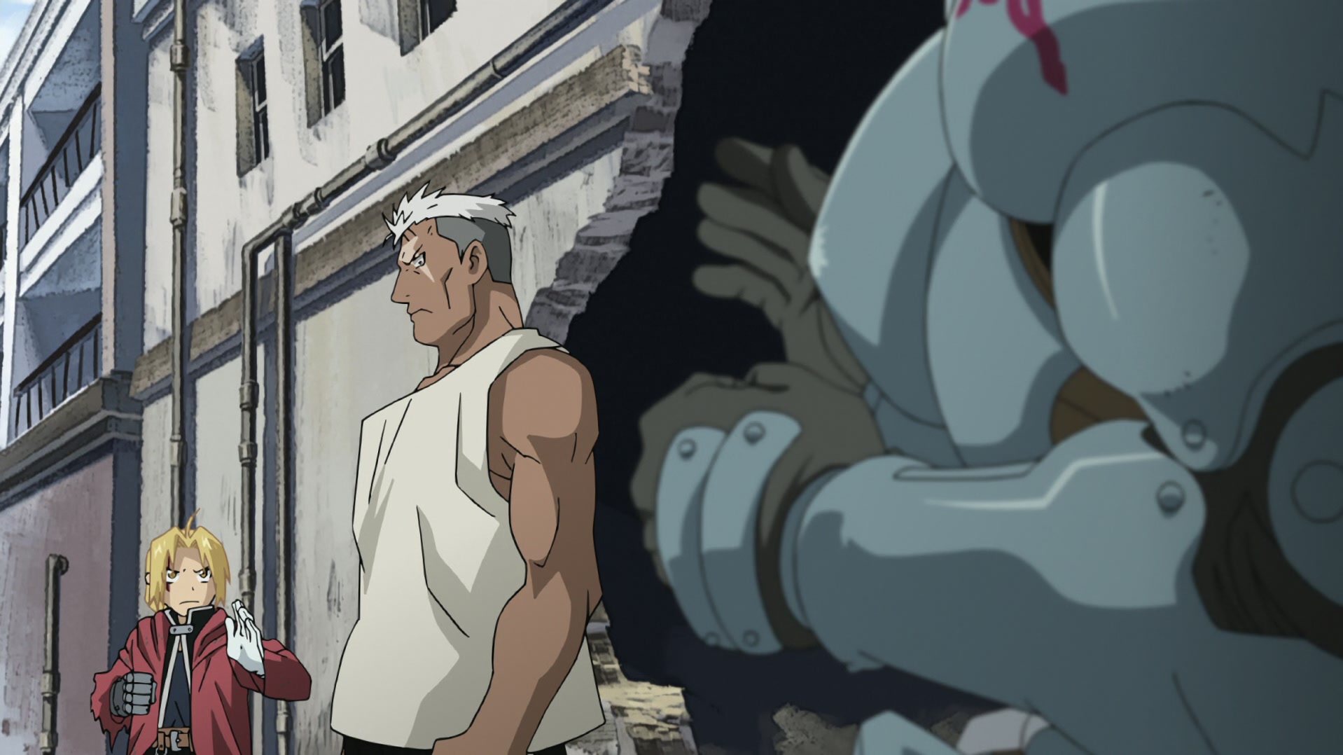 Fullmetal Alchemist: Brotherhood Ep 22: Backs in the Distance @ 00:07:40