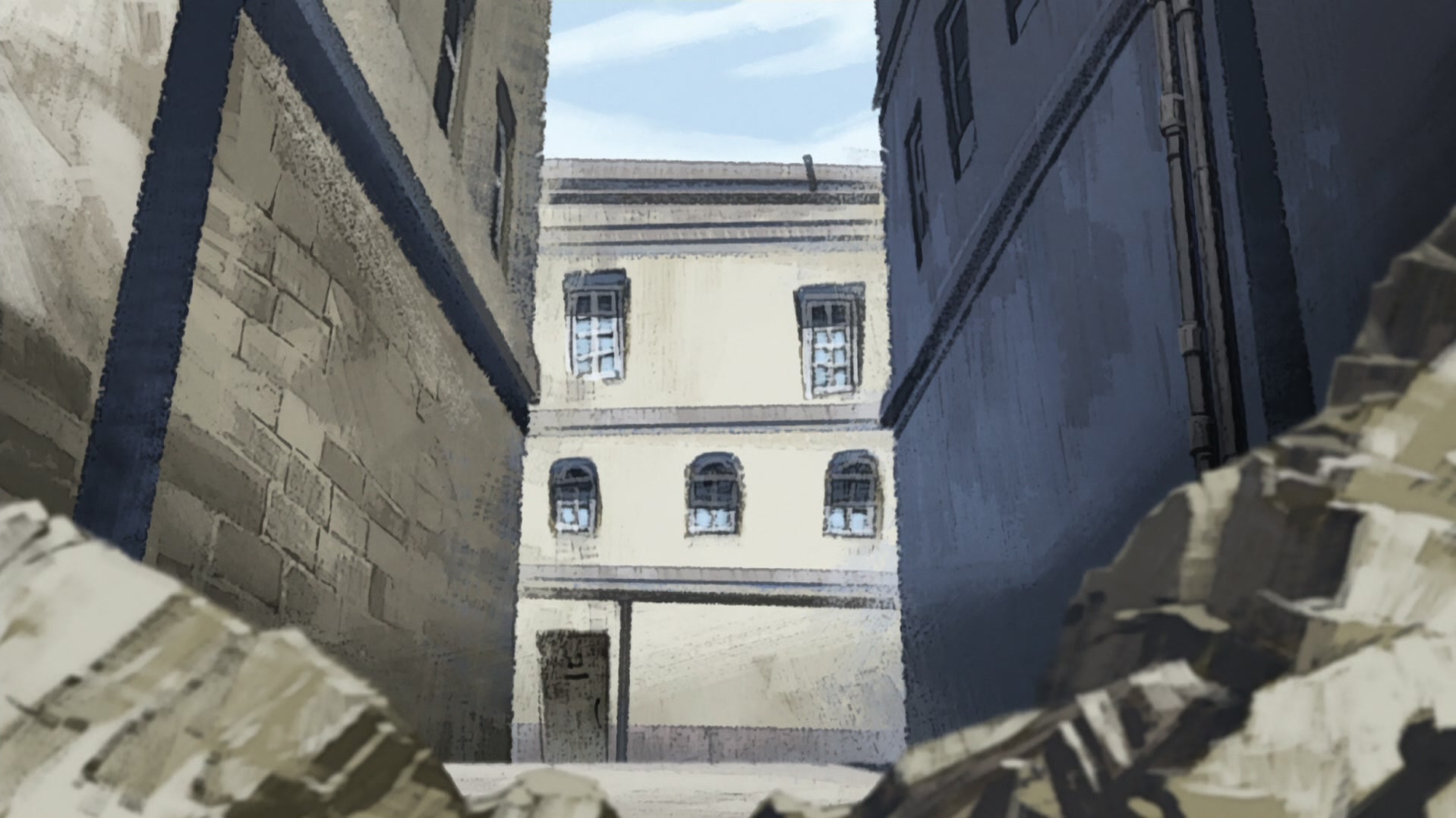 Fullmetal Alchemist: Brotherhood Ep 22: Backs in the Distance @ 00:09:15