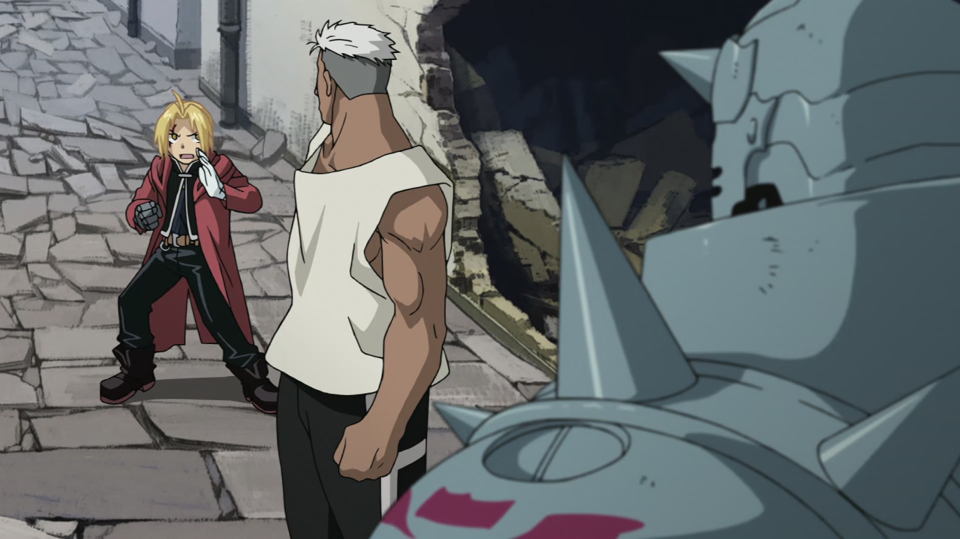 Fullmetal Alchemist: Brotherhood Ep 22: Backs in the Distance @ 00:09:52