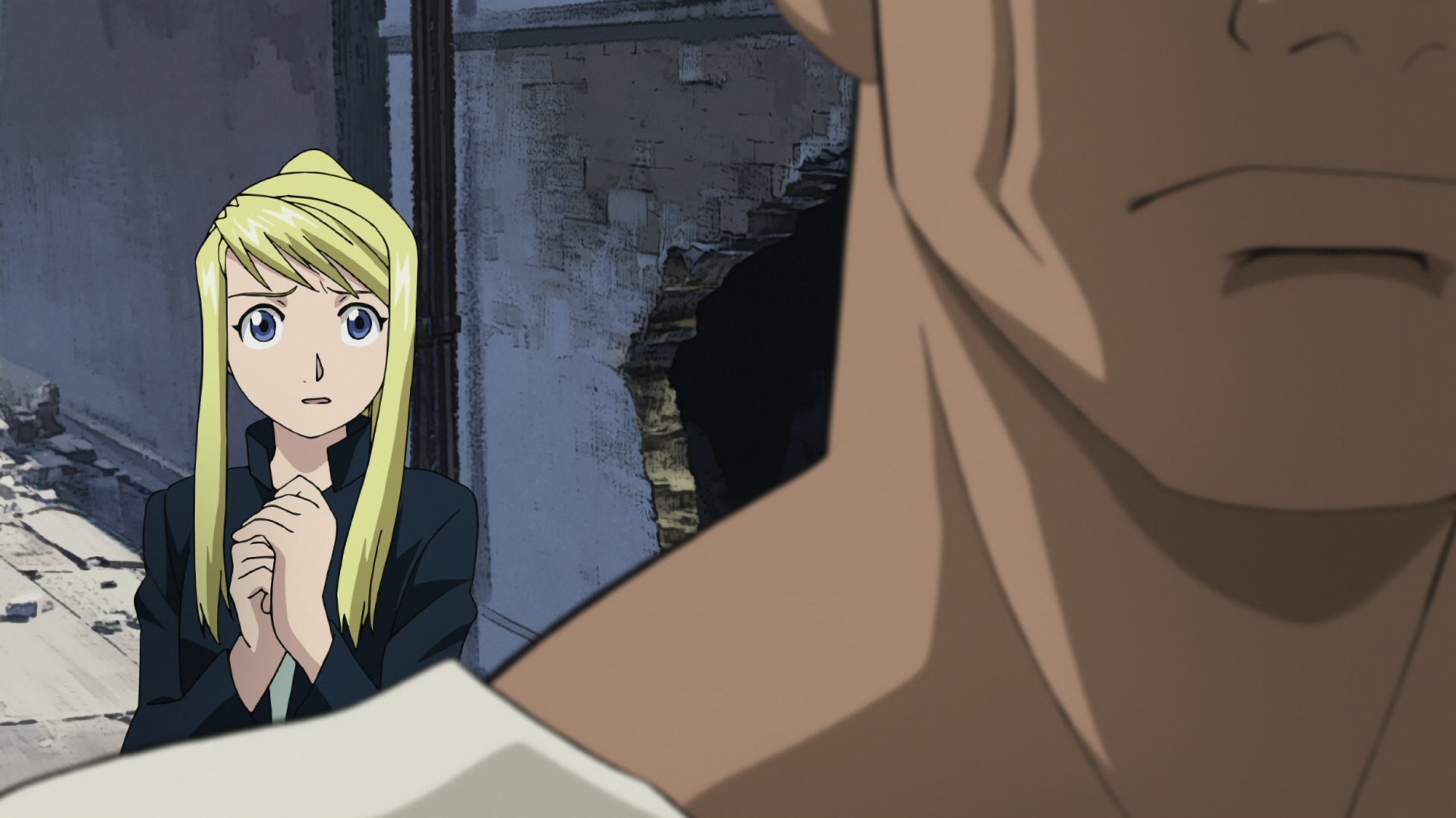 Fullmetal Alchemist: Brotherhood Ep 22: Backs in the Distance @ 00:10:26