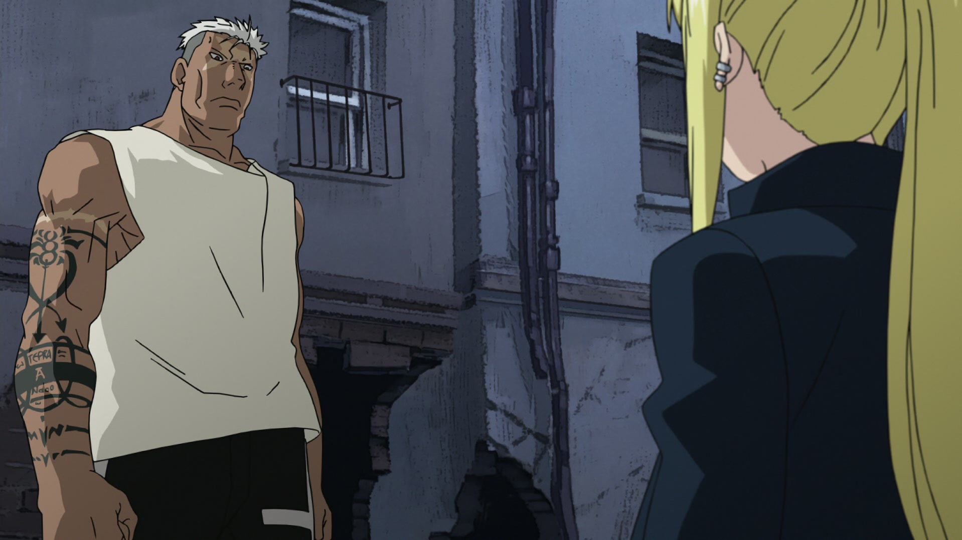 Fullmetal Alchemist: Brotherhood Ep 22: Backs in the Distance @ 00:10:43