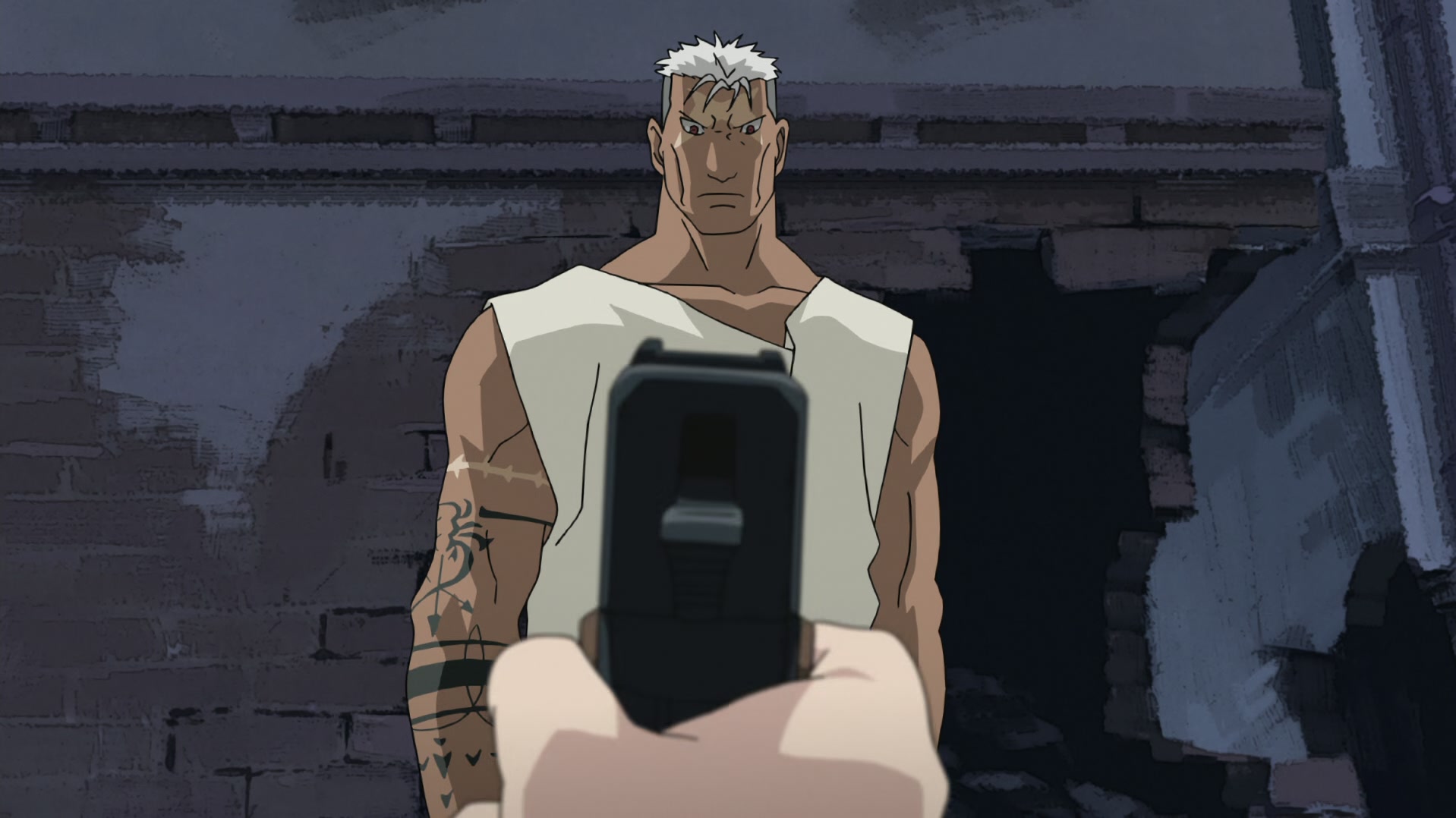 Fullmetal Alchemist: Brotherhood Ep 22: Backs in the Distance @ 00:11:28