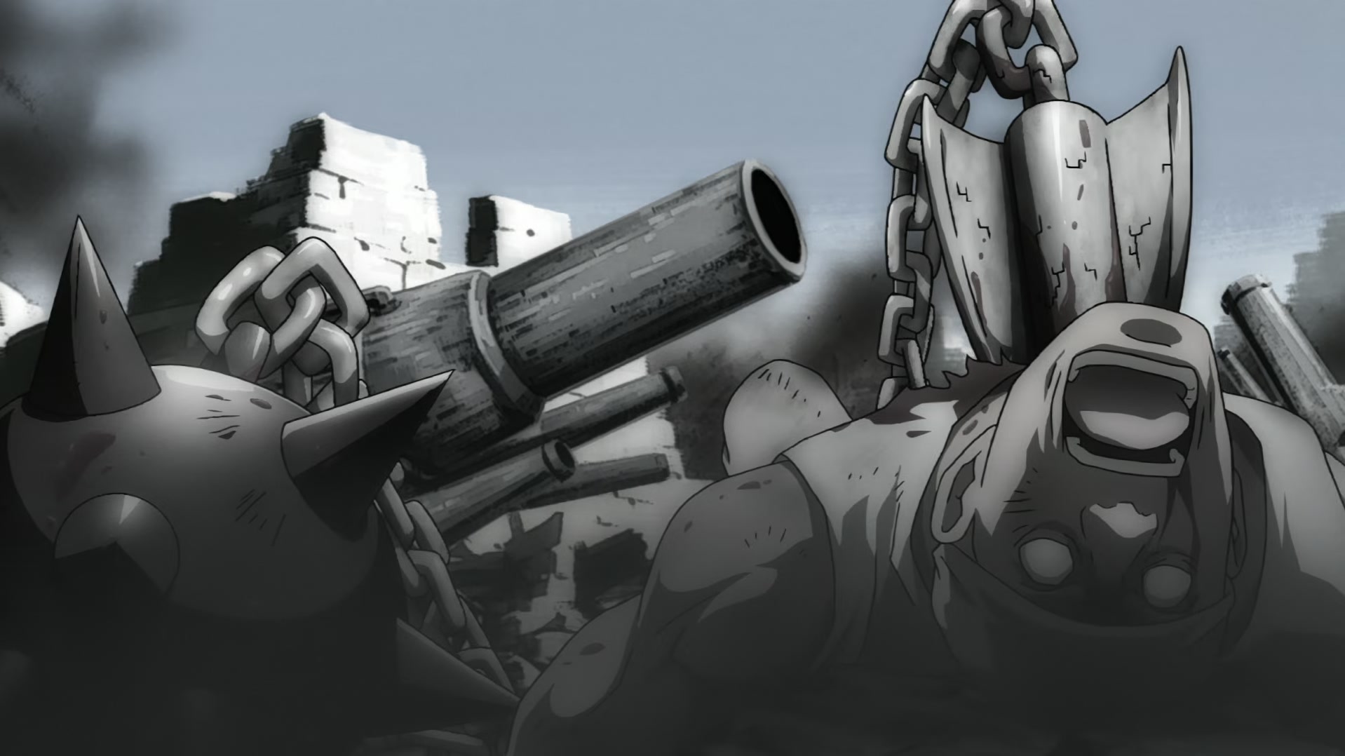 Fullmetal Alchemist: Brotherhood Ep 22: Backs in the Distance @ 00:14:14