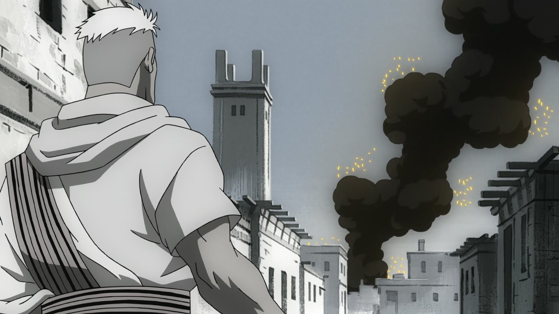 Fullmetal Alchemist: Brotherhood Ep 22: Backs in the Distance @ 00:15:02