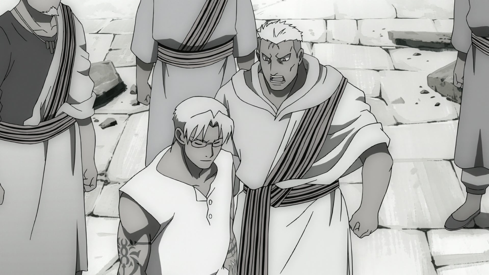 Fullmetal Alchemist: Brotherhood Ep 22: Backs in the Distance @ 00:15:39
