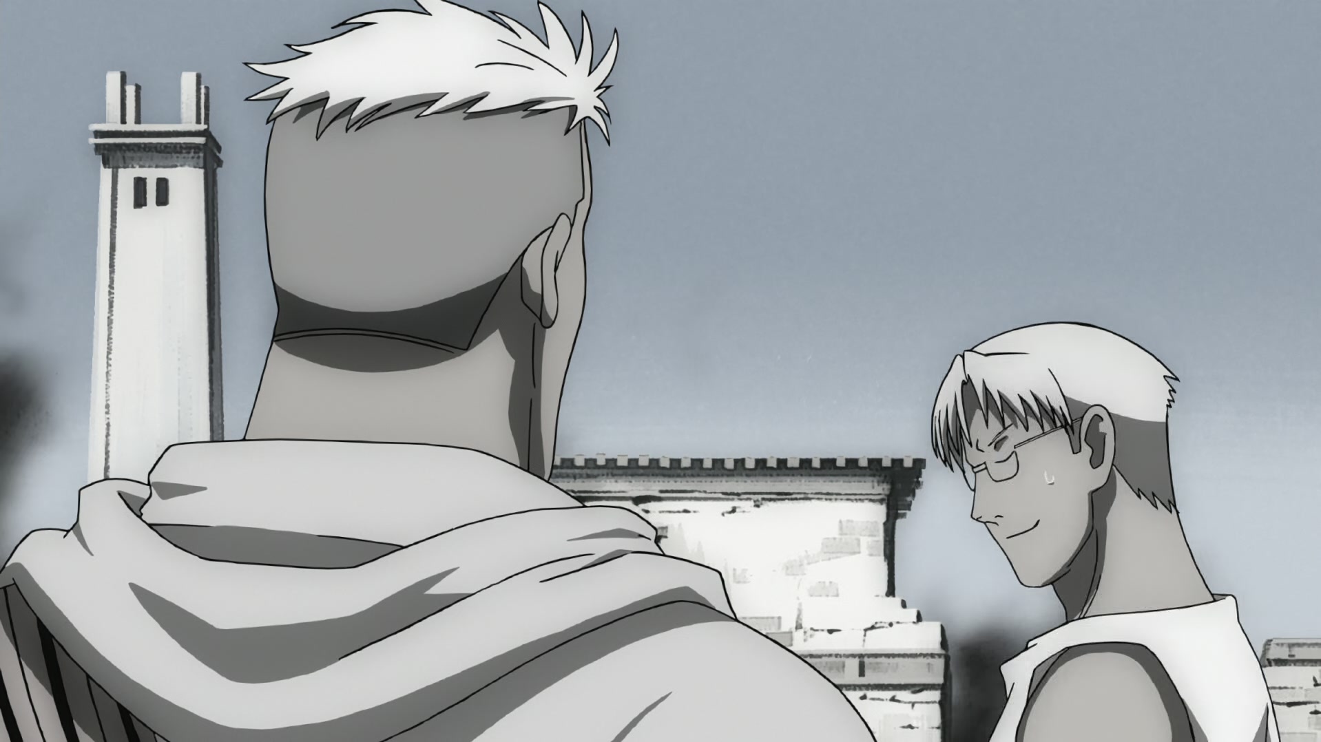 Fullmetal Alchemist: Brotherhood Ep 22: Backs in the Distance @ 00:15:56