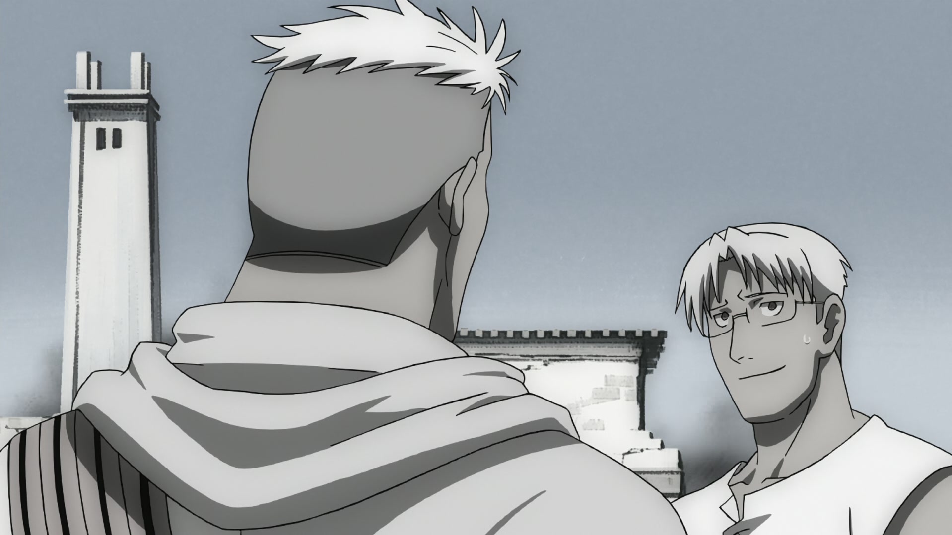 Fullmetal Alchemist: Brotherhood Ep 22: Backs in the Distance @ 00:15:59