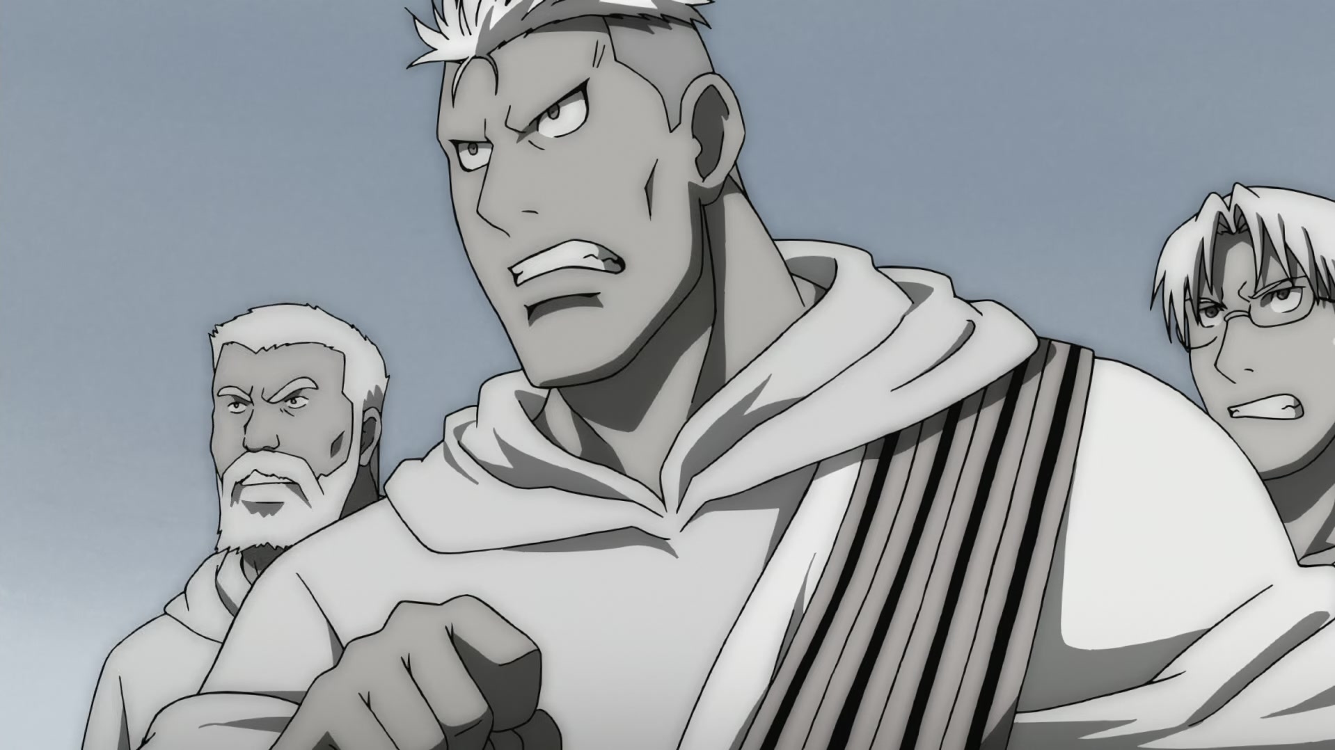 Fullmetal Alchemist: Brotherhood Ep 22: Backs in the Distance @ 00:16:06