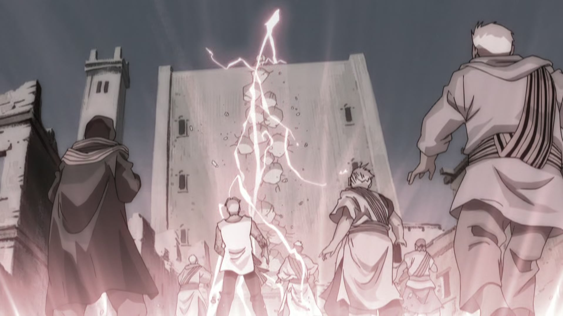 Fullmetal Alchemist: Brotherhood Ep 22: Backs in the Distance @ 00:16:20