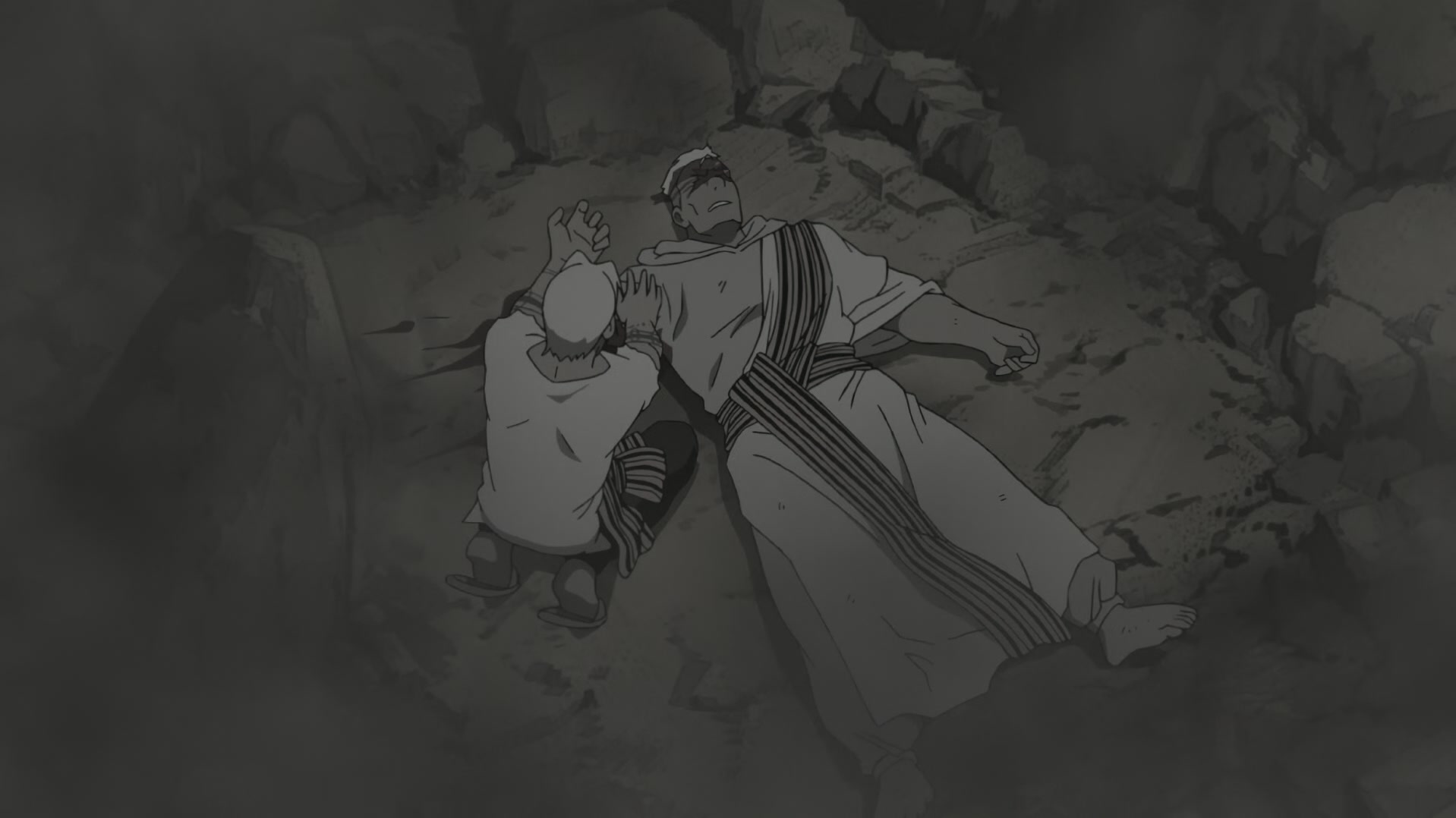 Fullmetal Alchemist: Brotherhood Ep 22: Backs in the Distance @ 00:17:24