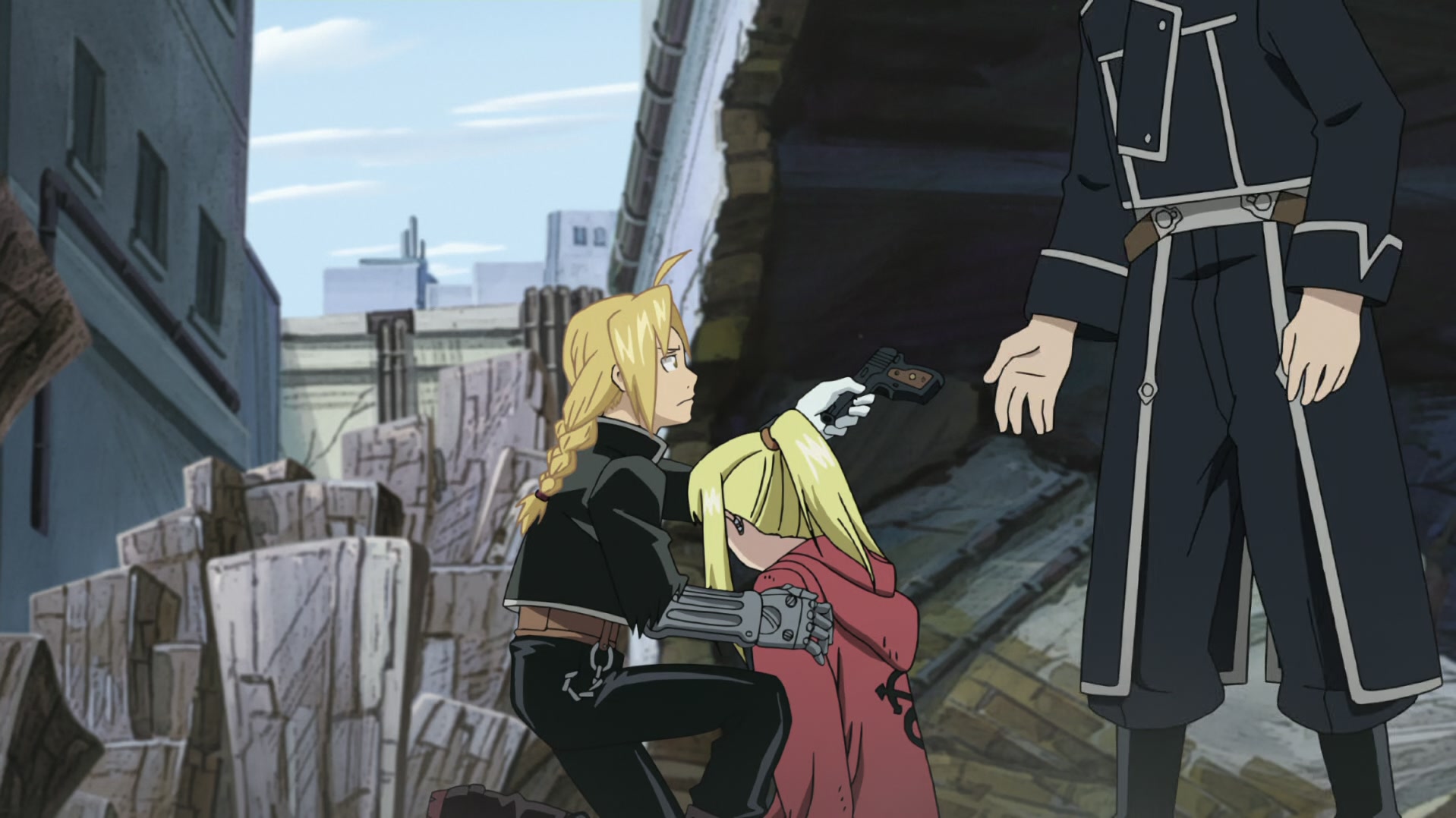 Fullmetal Alchemist: Brotherhood Ep 23: Girl on the Battlefield @ 00:02:07