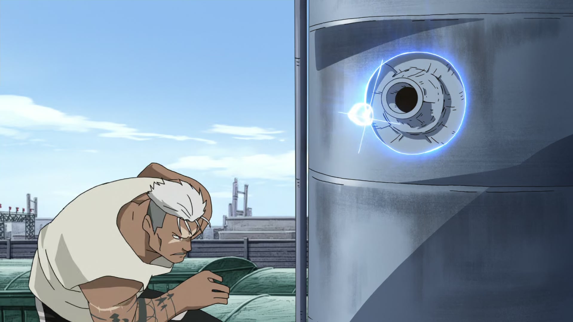 Fullmetal Alchemist: Brotherhood Ep 23: Girl on the Battlefield @ 00:05:02