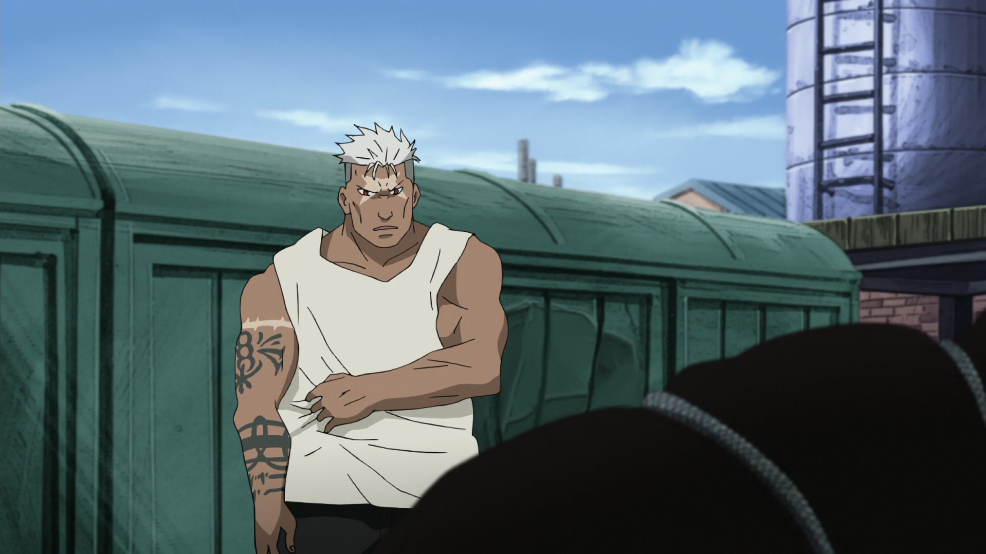 Fullmetal Alchemist: Brotherhood Ep 23: Girl on the Battlefield @ 00:08:05