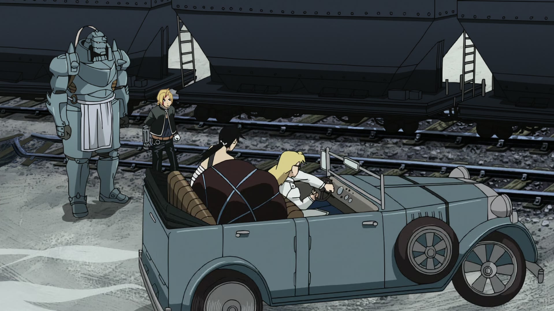 Fullmetal Alchemist: Brotherhood Ep 23: Girl on the Battlefield @ 00:08:35