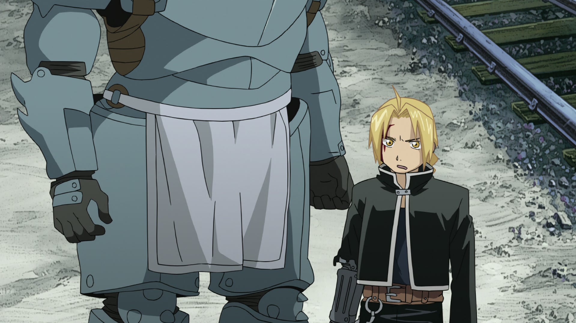 Fullmetal Alchemist: Brotherhood Ep 23: Girl on the Battlefield @ 00:08:45