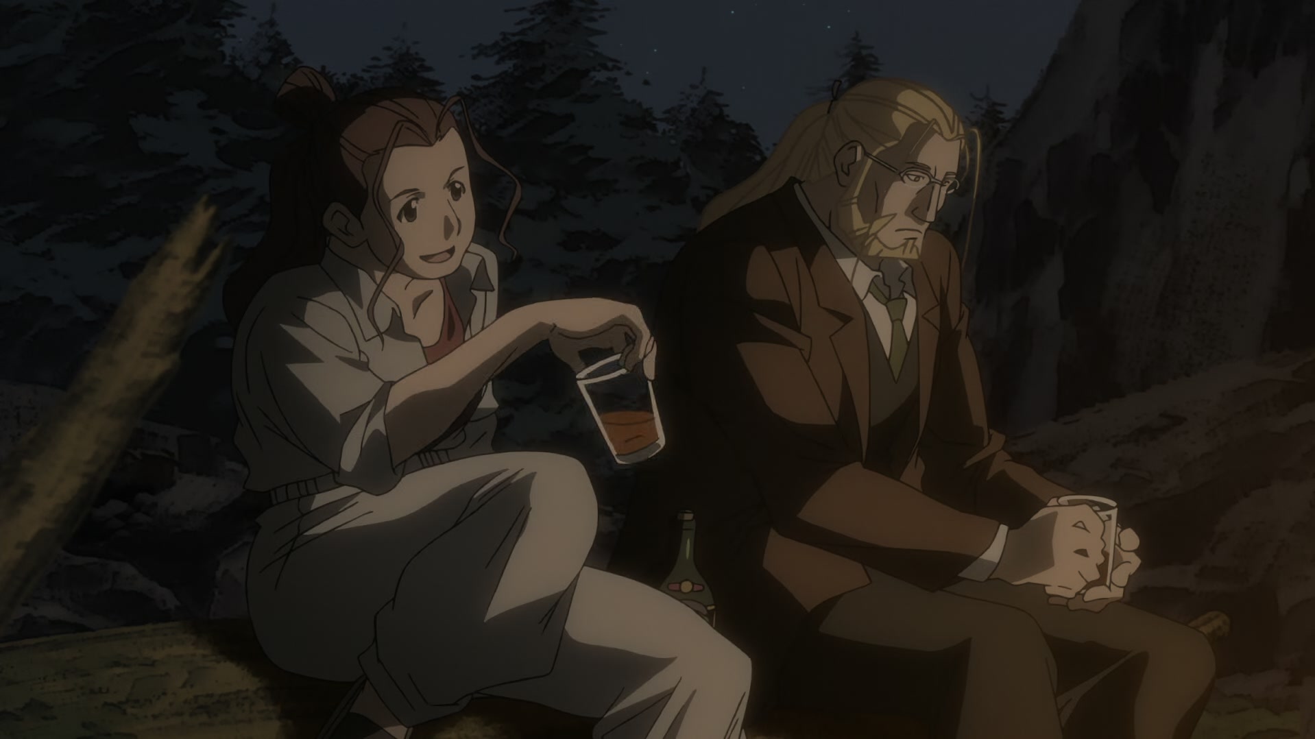 Fullmetal Alchemist: Brotherhood Ep 27: Interlude Party @ 00:02:23