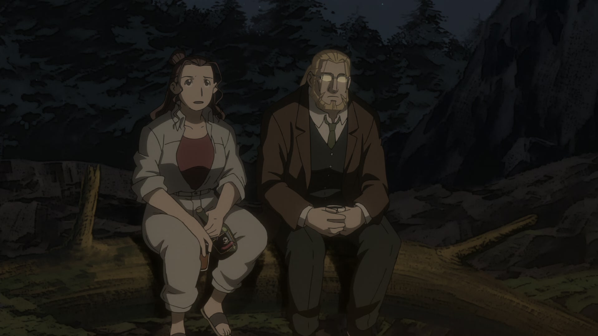 Fullmetal Alchemist: Brotherhood Ep 27: Interlude Party @ 00:04:25