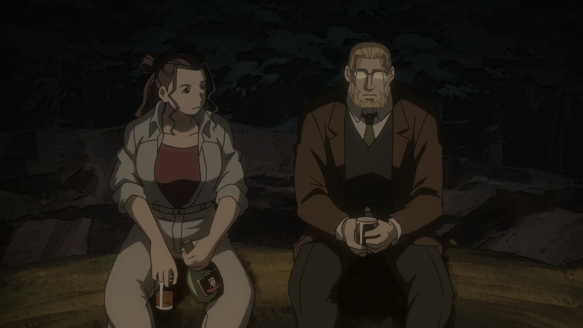 Fullmetal Alchemist: Brotherhood Ep 27: Interlude Party @ 00:04:56