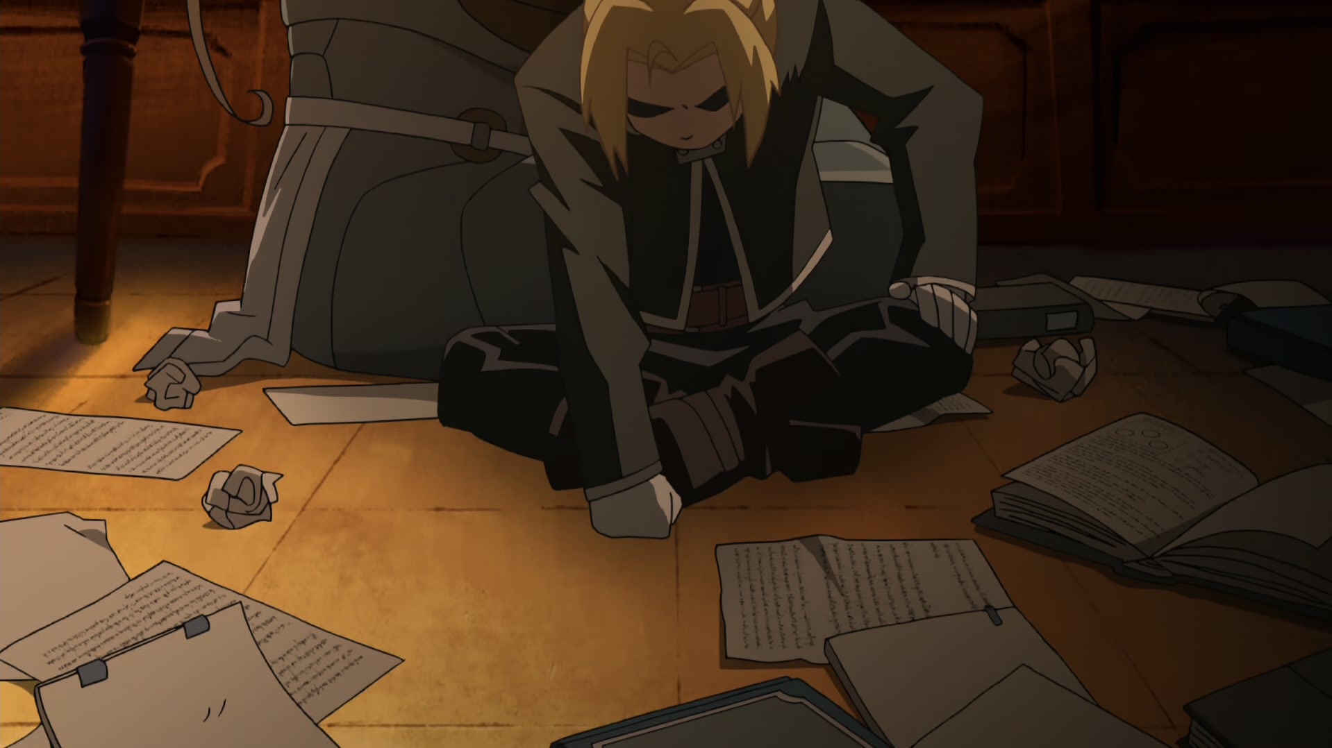 Fullmetal Alchemist: Brotherhood Ep 27: Interlude Party @ 00:06:37