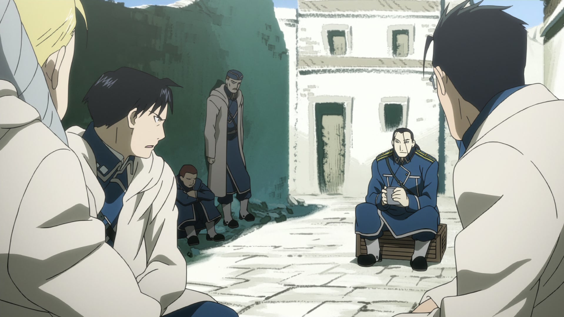 Fullmetal Alchemist: Brotherhood Ep 30: The Ishvalan War of Extermination @ 00:13:06