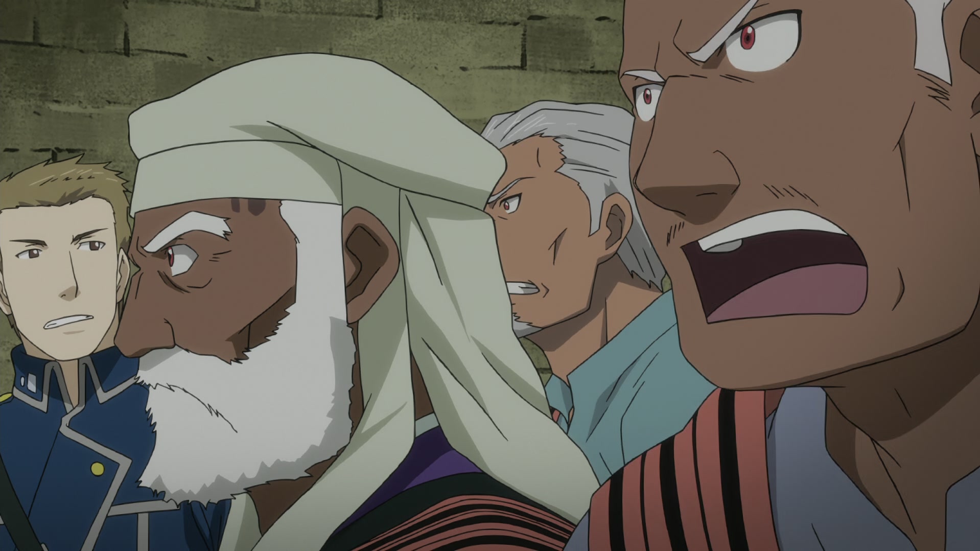 Fullmetal Alchemist: Brotherhood Ep 30: The Ishvalan War of Extermination @ 00:17:18