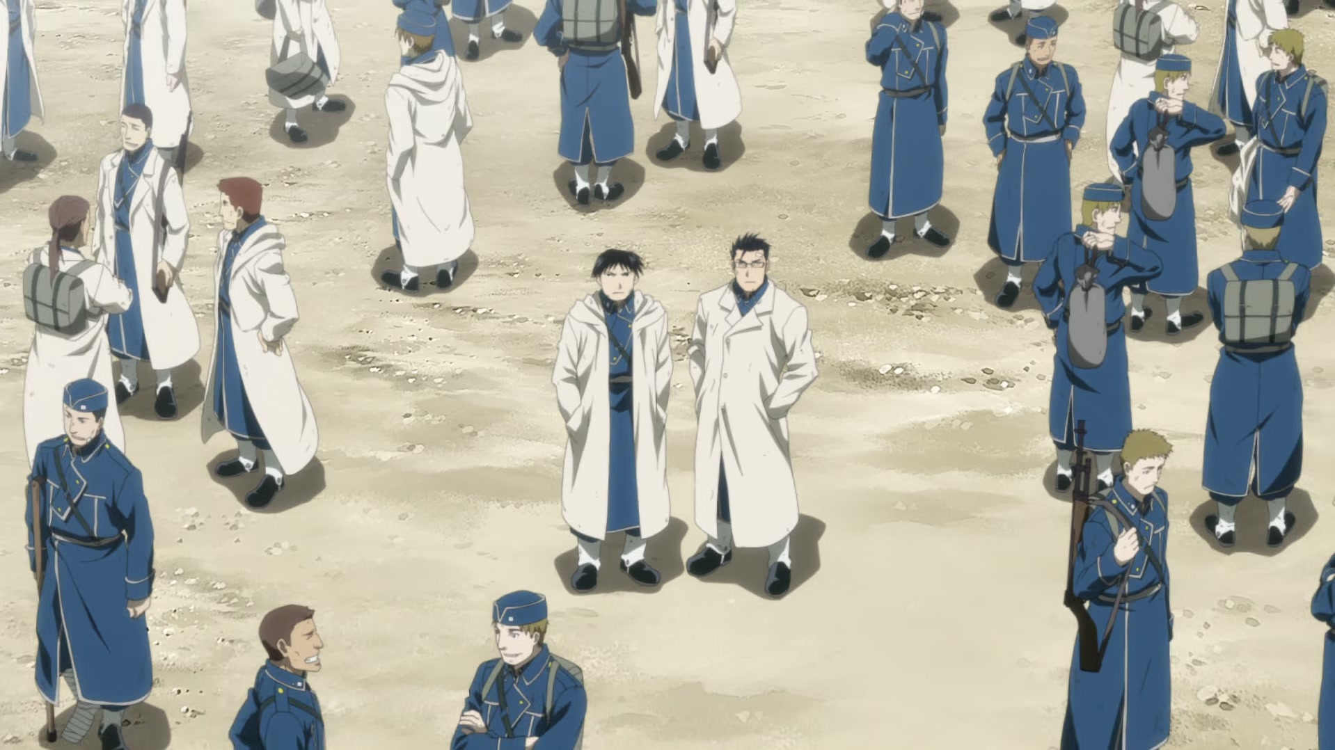 Fullmetal Alchemist: Brotherhood Ep 30: The Ishvalan War of Extermination @ 00:18:19
