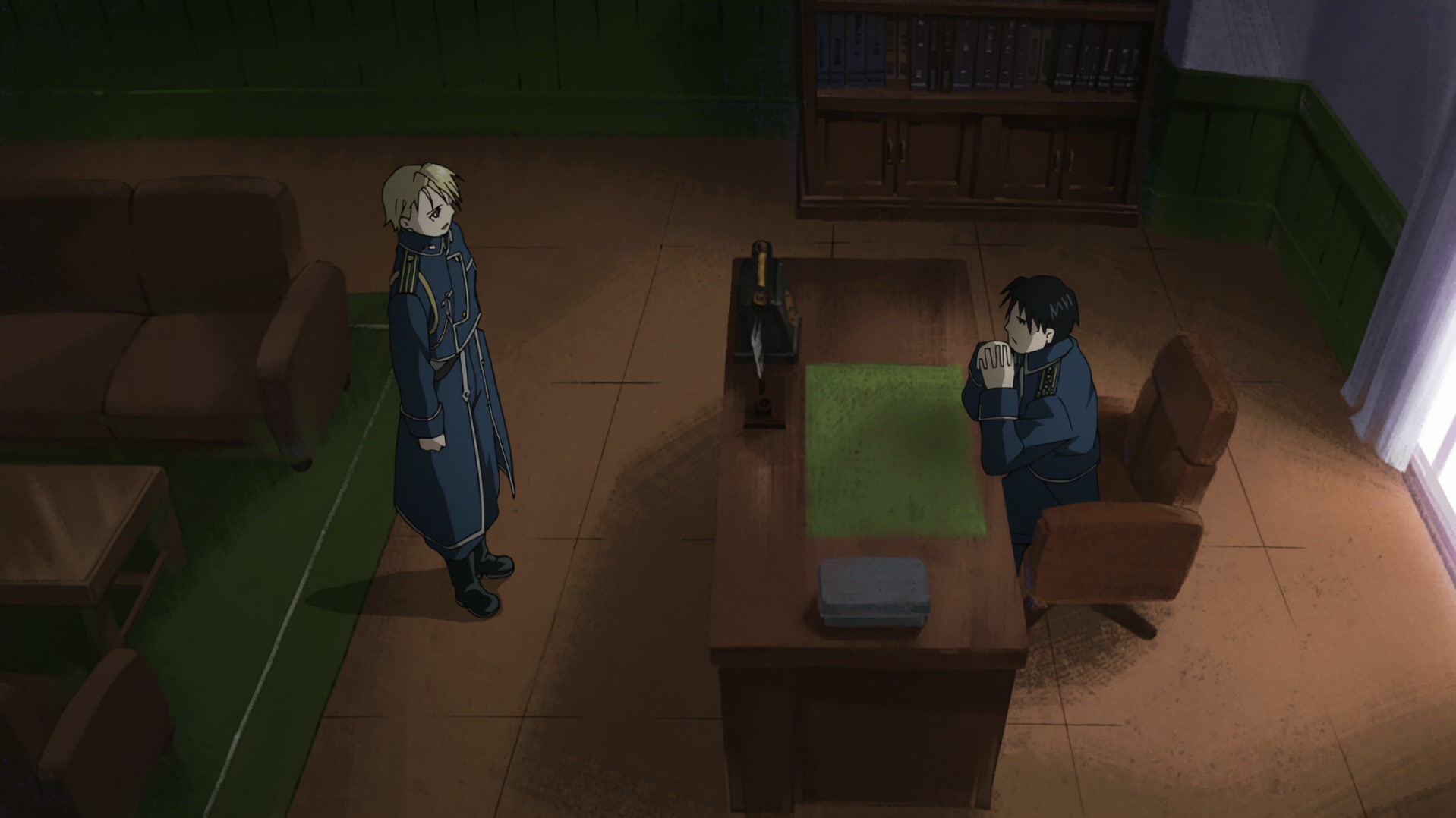 Fullmetal Alchemist: Brotherhood Ep 30: The Ishvalan War of Extermination @ 00:18:53