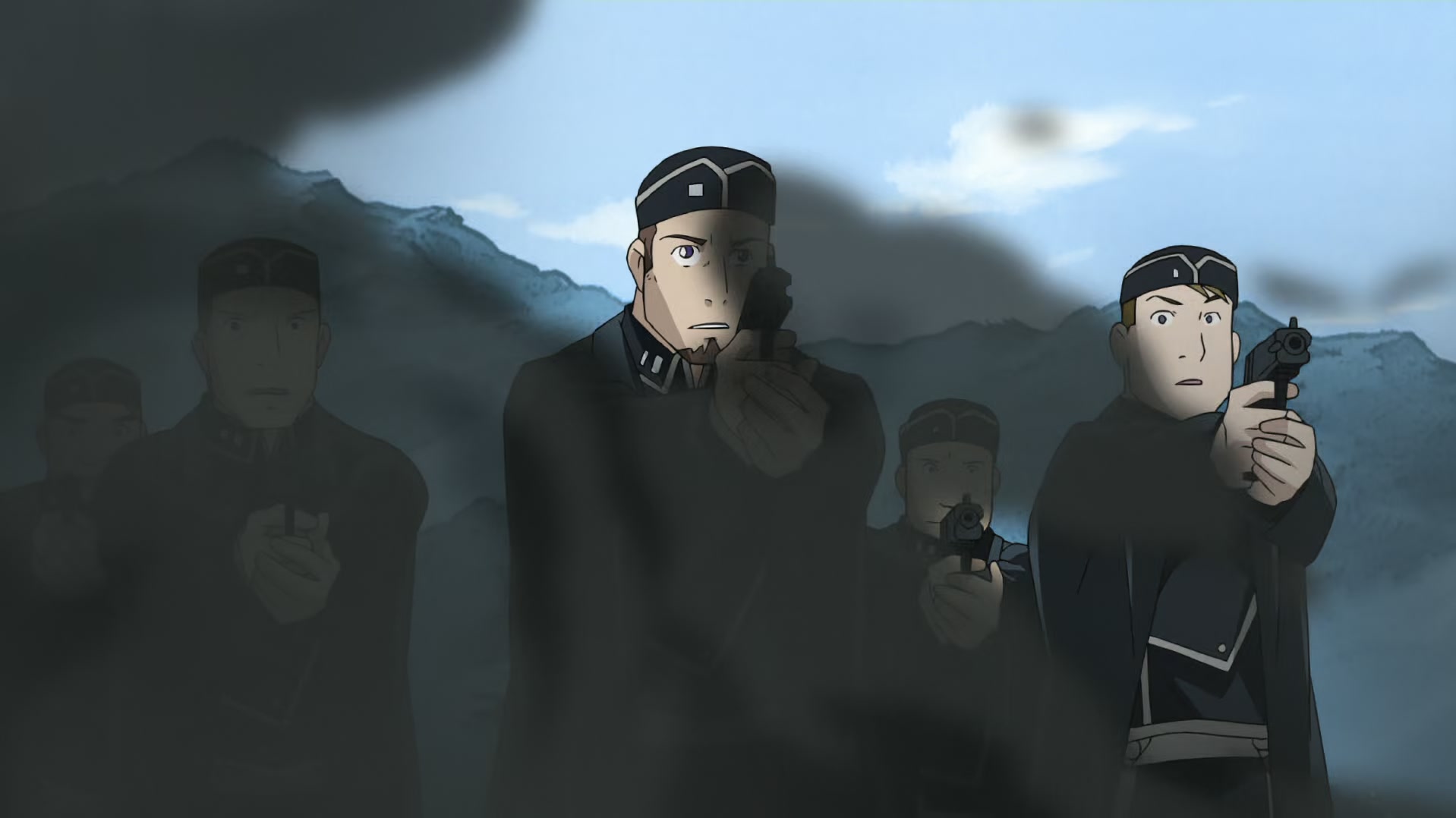 Fullmetal Alchemist: Brotherhood Ep 33: The Northern Wall of Briggs @ 00:01:53