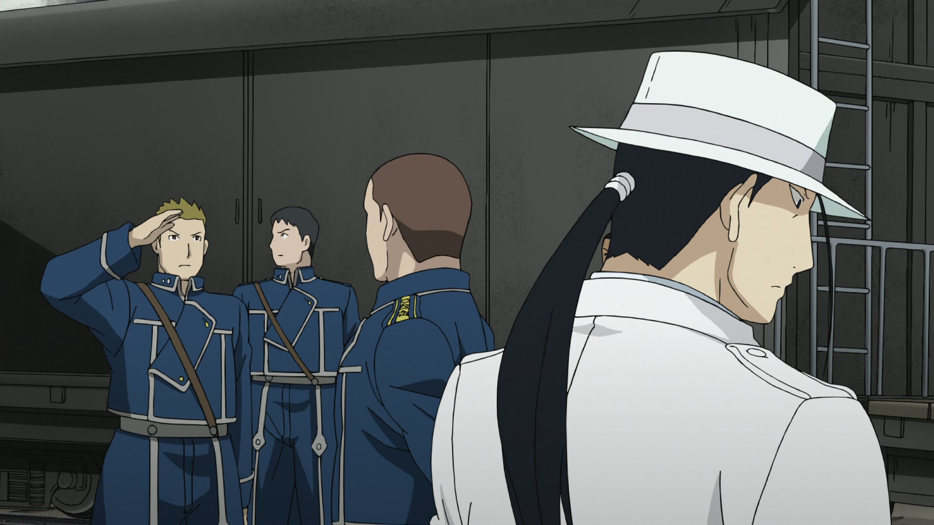 Fullmetal Alchemist: Brotherhood Ep 33: The Northern Wall of Briggs @ 00:02:47