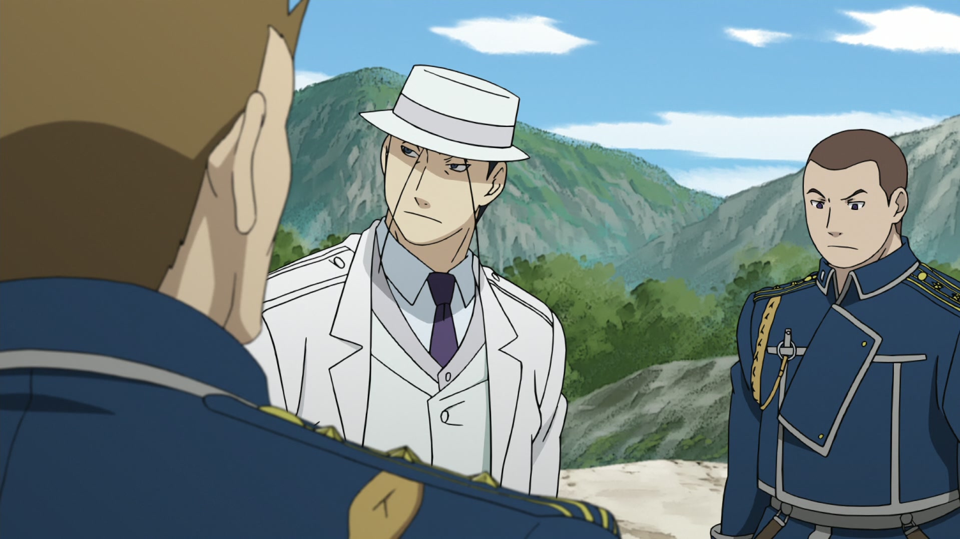 Fullmetal Alchemist: Brotherhood Ep 33: The Northern Wall of Briggs @ 00:03:11