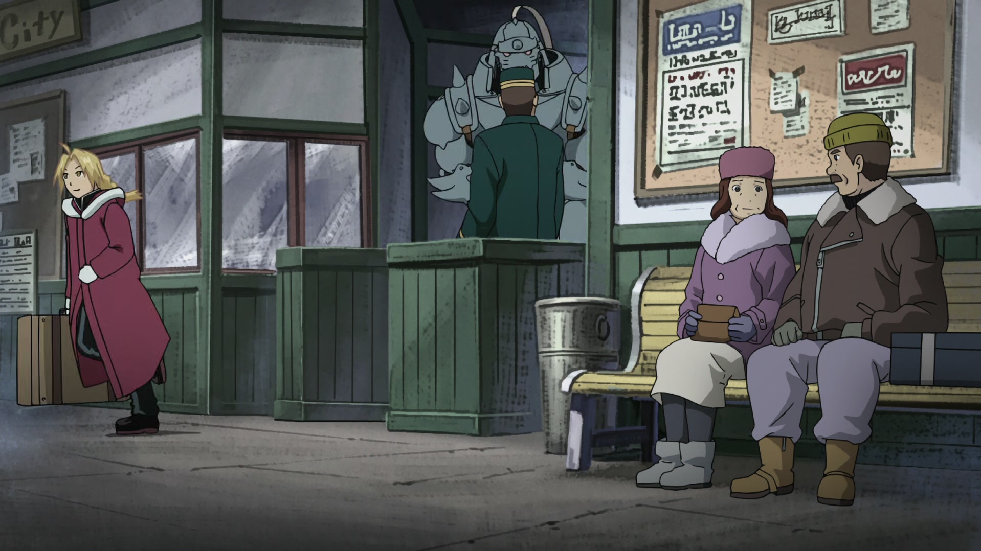 Fullmetal Alchemist: Brotherhood Ep 33: The Northern Wall of Briggs @ 00:04:22