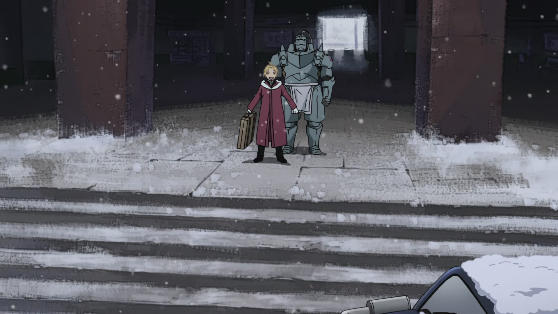 Fullmetal Alchemist: Brotherhood Ep 33: The Northern Wall of Briggs @ 00:04:32