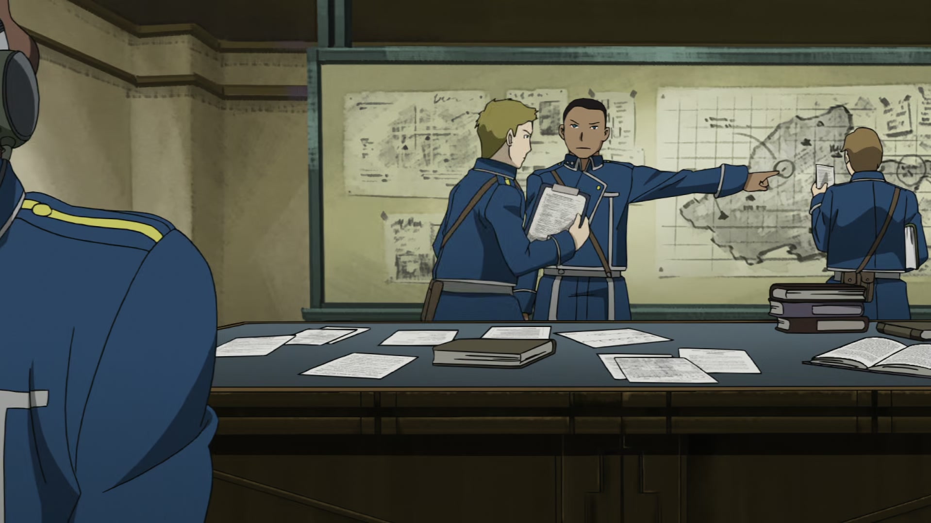Fullmetal Alchemist: Brotherhood Ep 33: The Northern Wall of Briggs @ 00:06:06